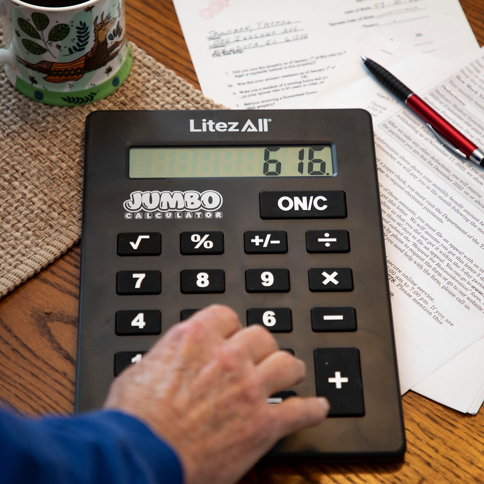 LitezAll® Jumbo Calculator