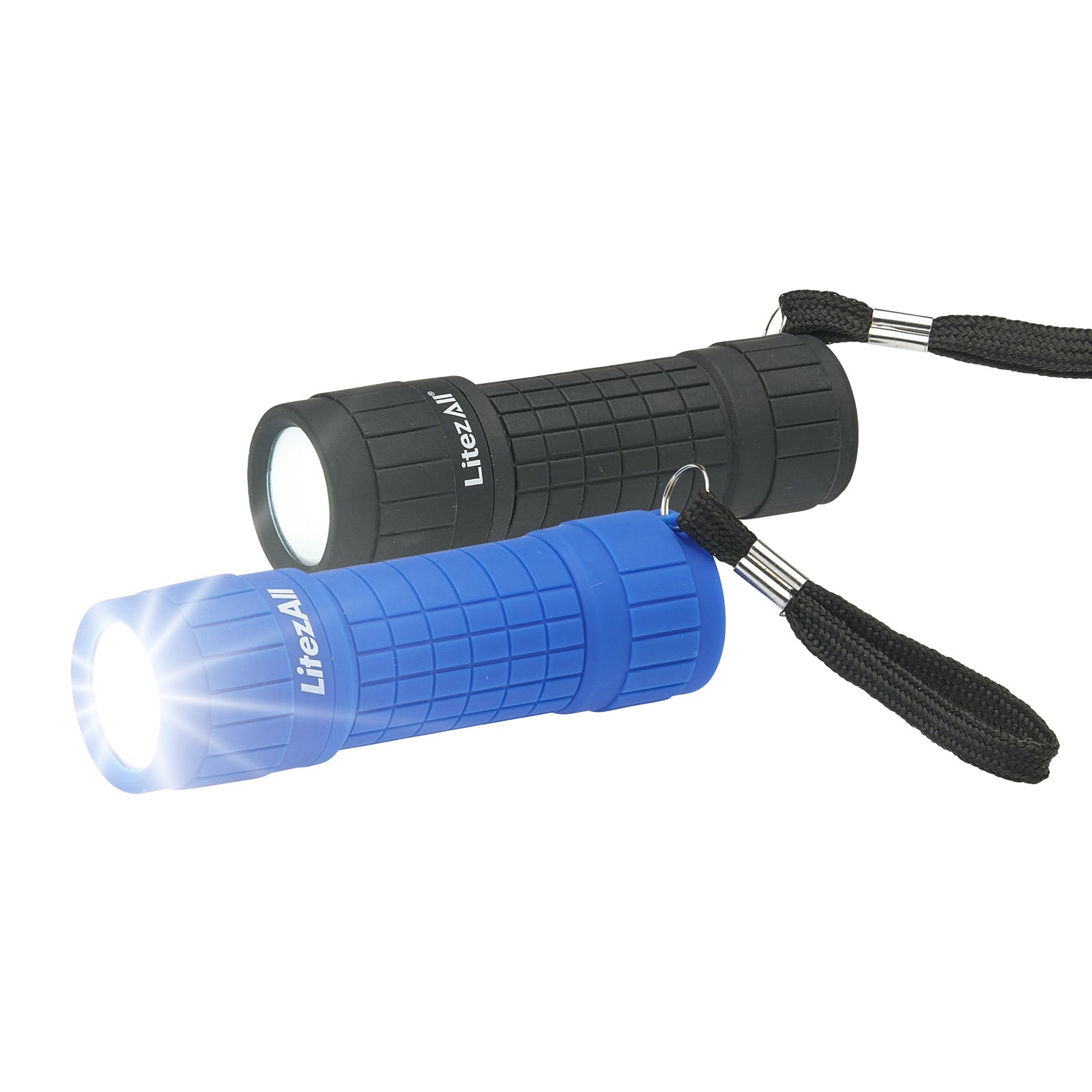 LitezAll® Rubber Coated Pocket Flashlight 2 Pack - LitezAll - Flashlights - 2