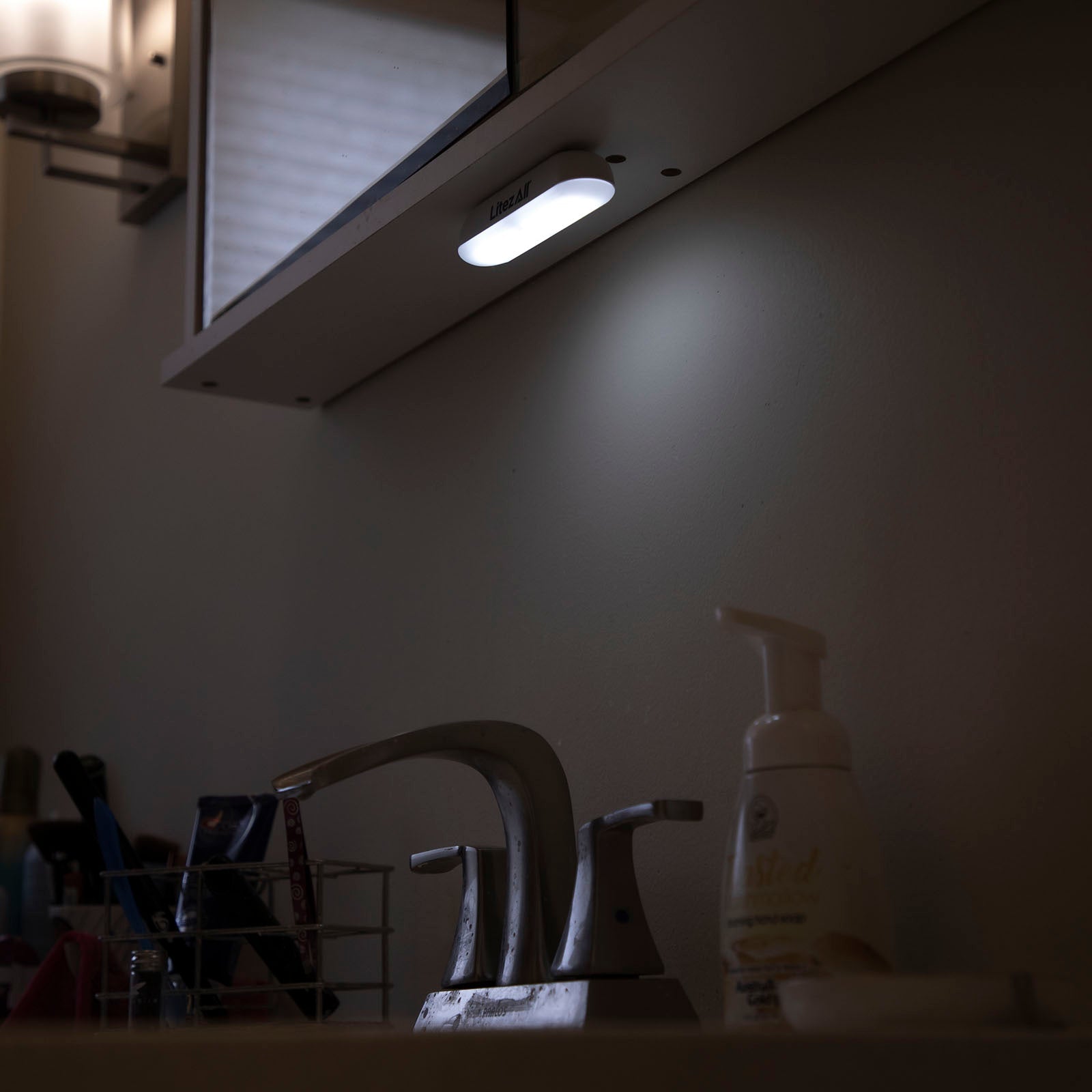 LitezAll® Compact Rechargeable Motion Activated Light Bar