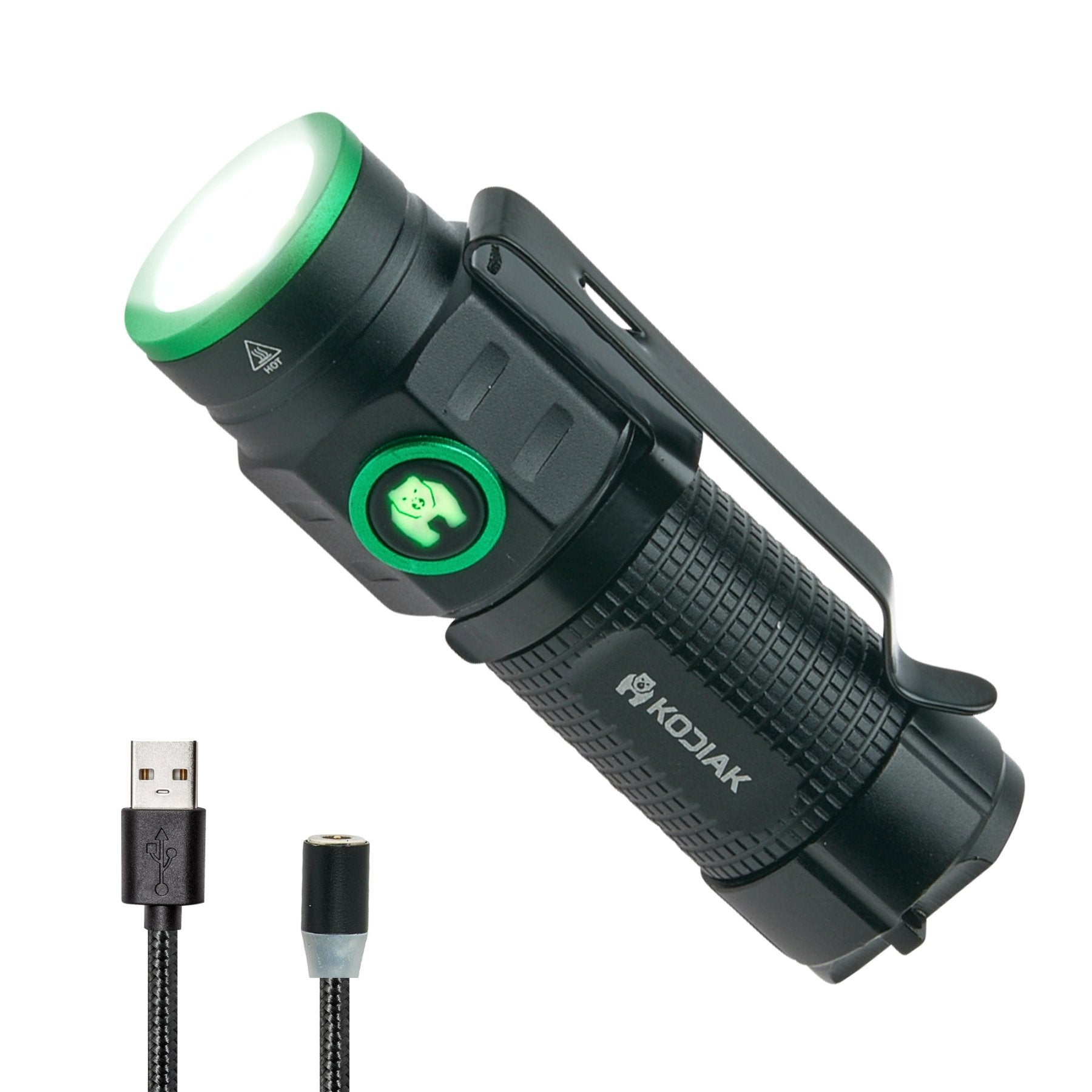 Kodiak® KUB Rechargeable Compact Flashlight 1000 Lumens - LitezAll - Tactical Flashlights - 2