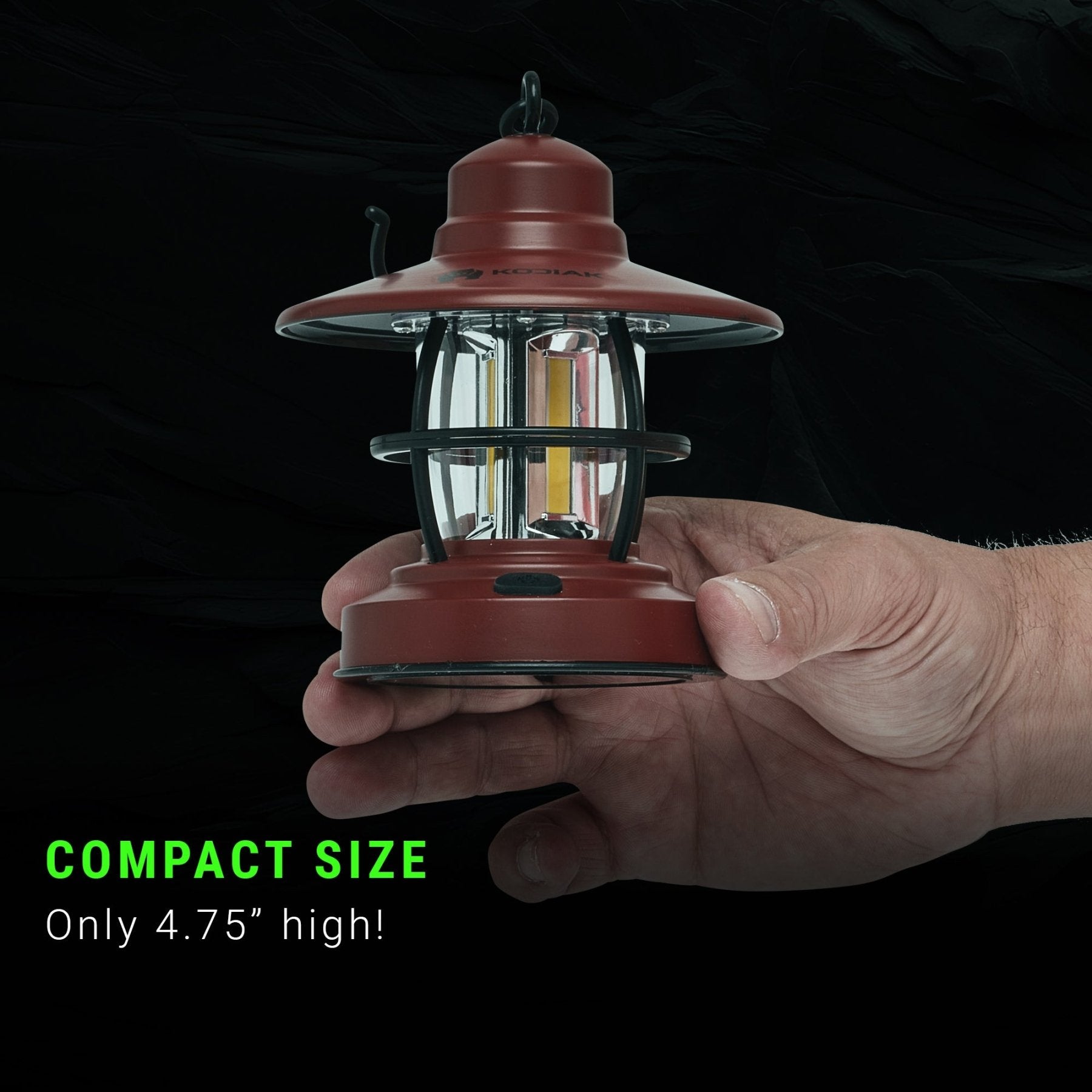 Kodiak® Klassic Jr. Mini Retro Lantern - LitezAll - Lanterns - 5