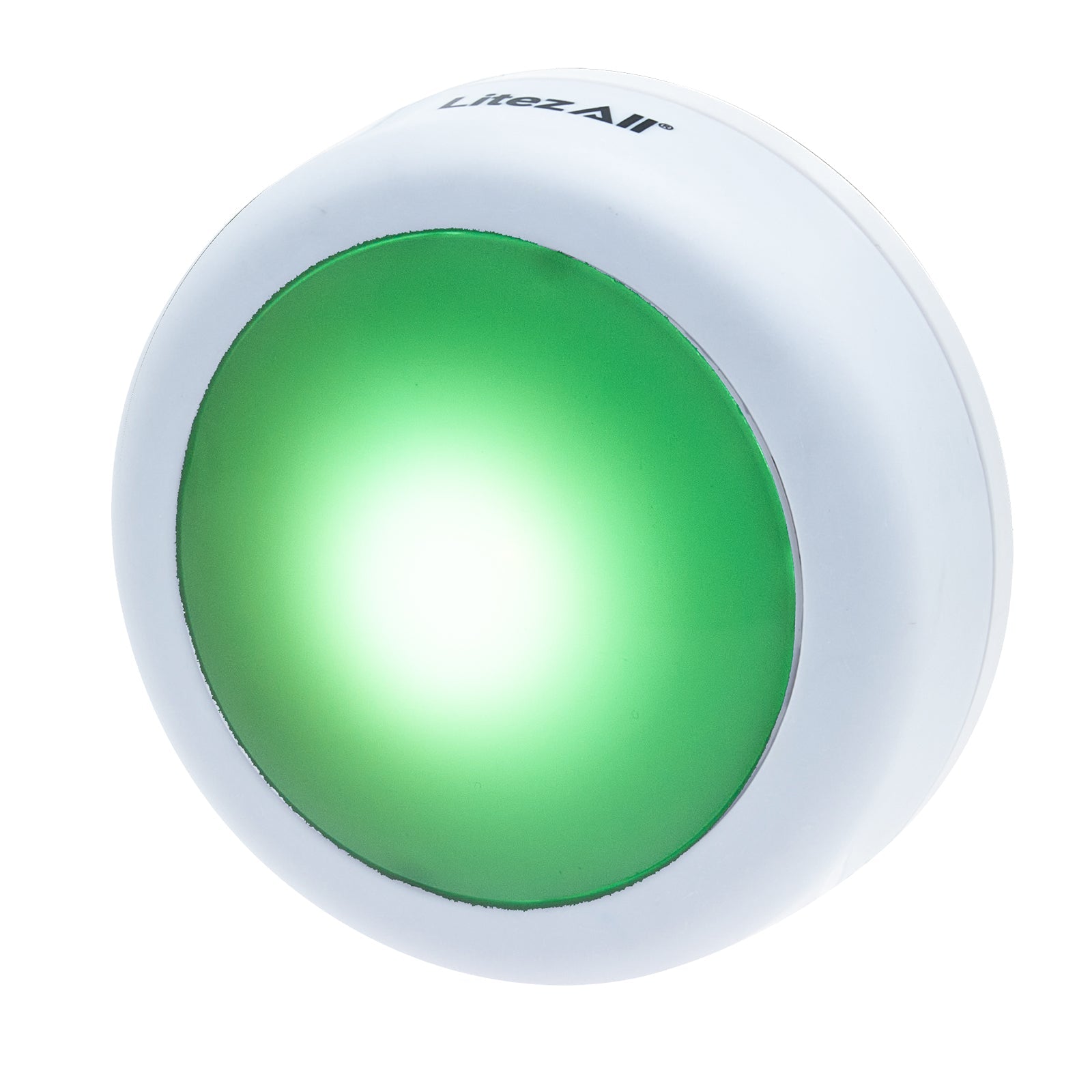 LitezAll® Remote Control RGB Puck Lights 3 Pack