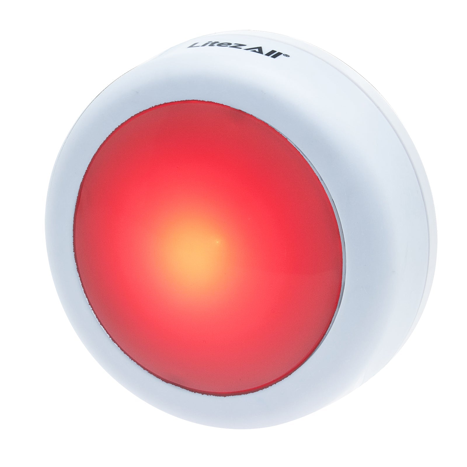 LitezAll® Remote Control RGB Puck Lights 3 Pack