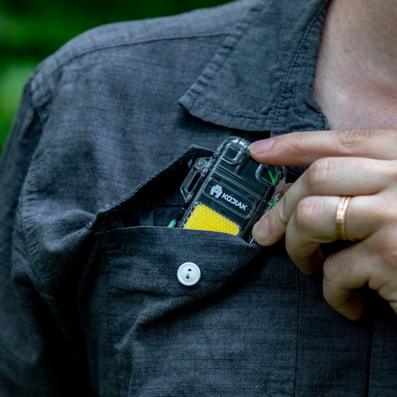 Kodiak® Kampfire Rechargeable Plasma Lighter w/  Task Light