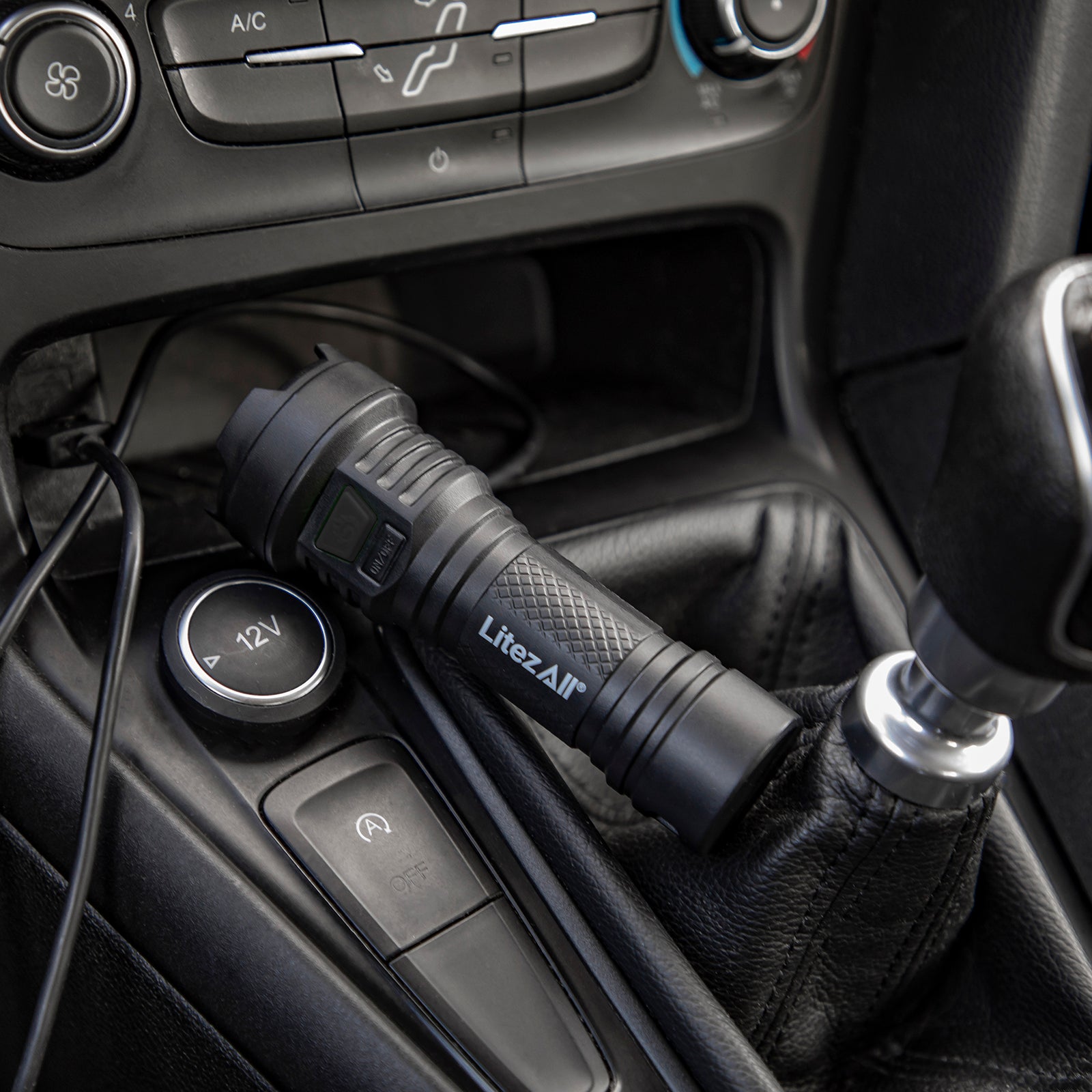 LitezAll® Rechargeable 120 Lumen Flashlight