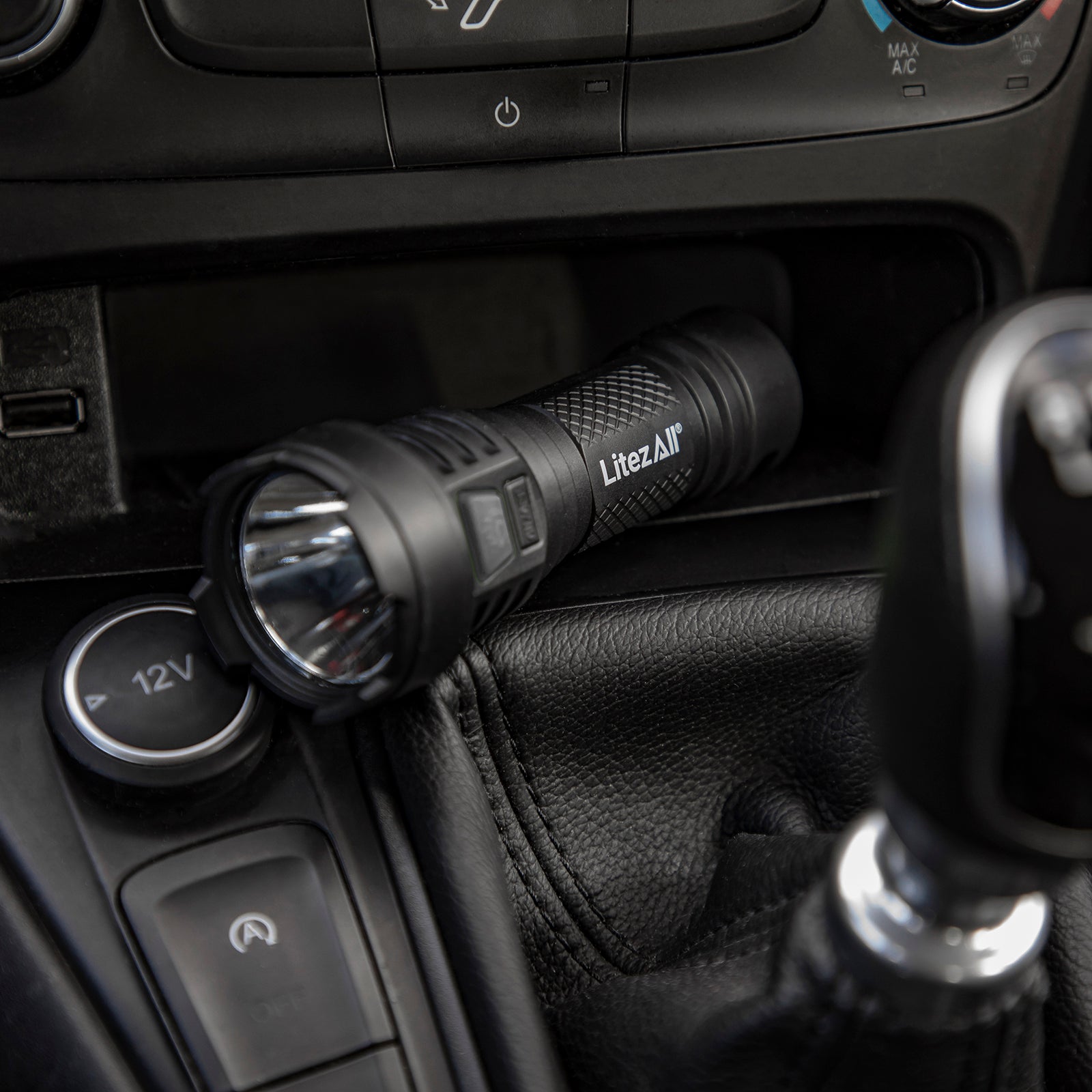 LitezAll® Rechargeable 120 Lumen Flashlight