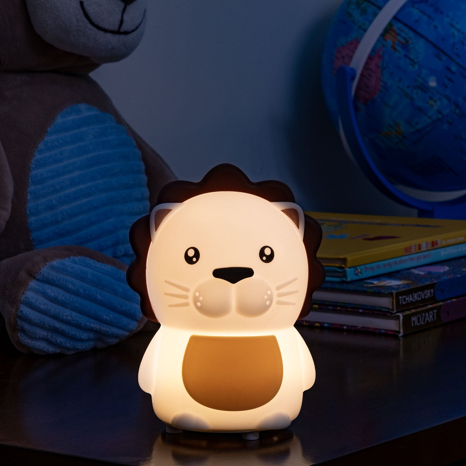 LitezAll® Lion Squishable Color Changing Silicone Lantern