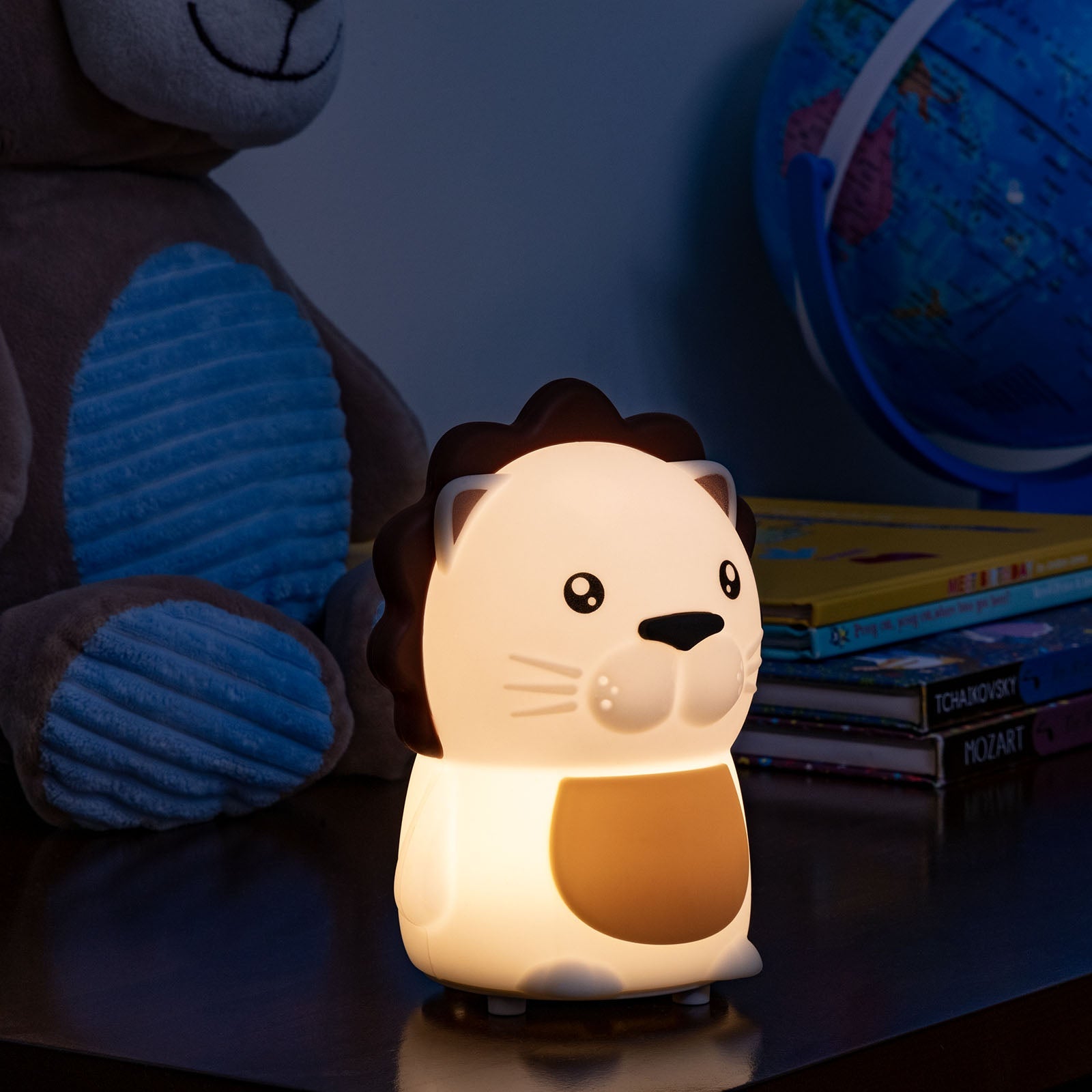 LitezAll® Lion Squishable Color Changing Silicone Lantern