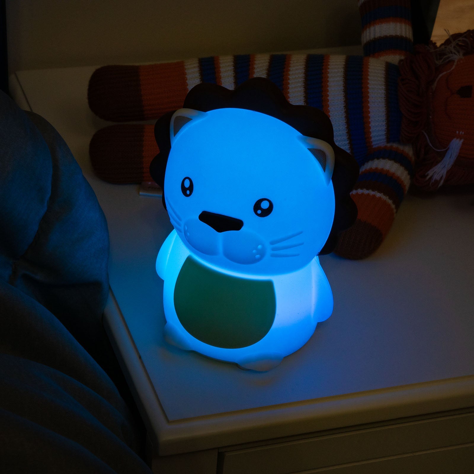 LitezAll® Lion Squishable Color Changing Silicone Lantern