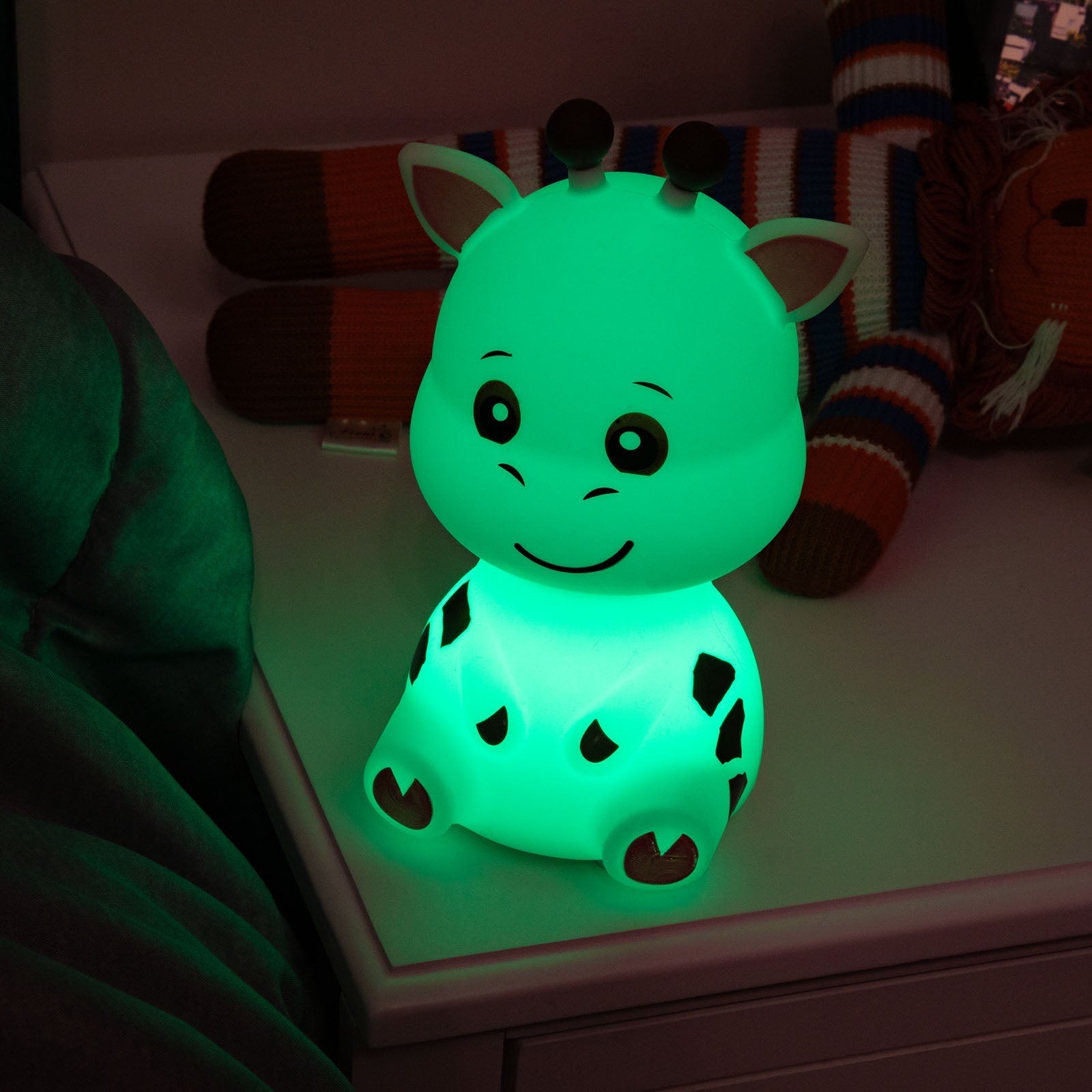 LitezAll Giraffe Squishable Color Changing Silicone Lantern - LitezAll - Novelties - 5