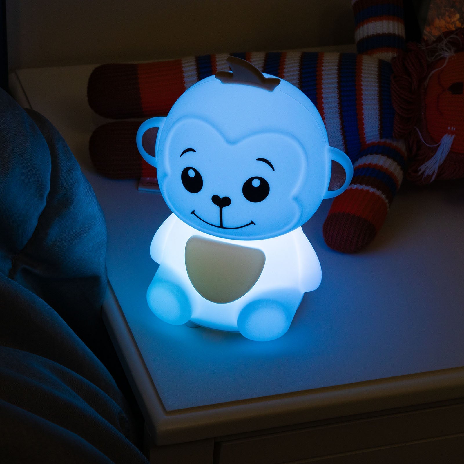 LitezAll Monkey Squishable Color Changing Silicone Lantern - LitezAll - Novelties - 5