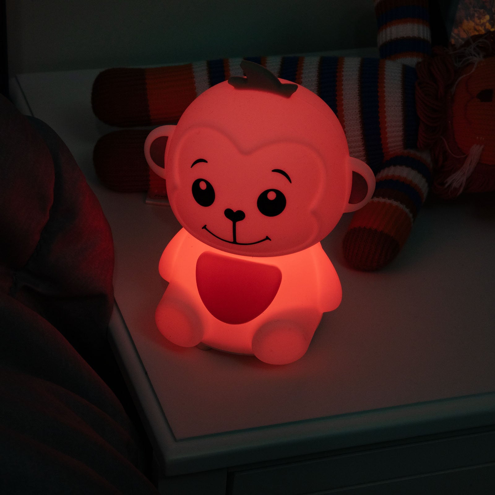 LitezAll Monkey Squishable Color Changing Silicone Lantern - LitezAll - Novelties - 6
