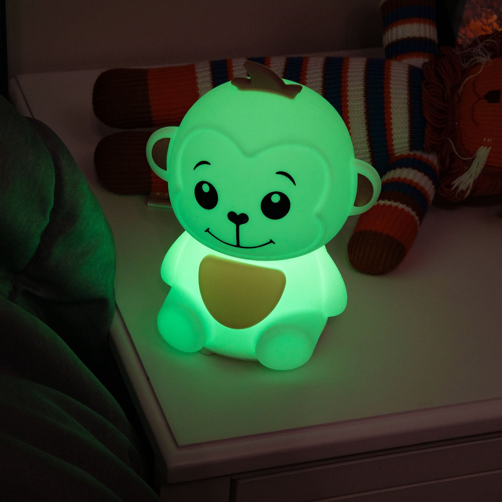 LitezAll Monkey Squishable Color Changing Silicone Lantern - LitezAll - Novelties - 7
