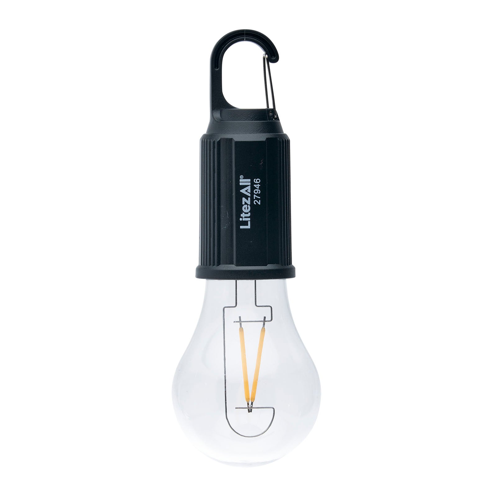 LitezAll® Rechargeable Warm White Bulb with Carabiner
