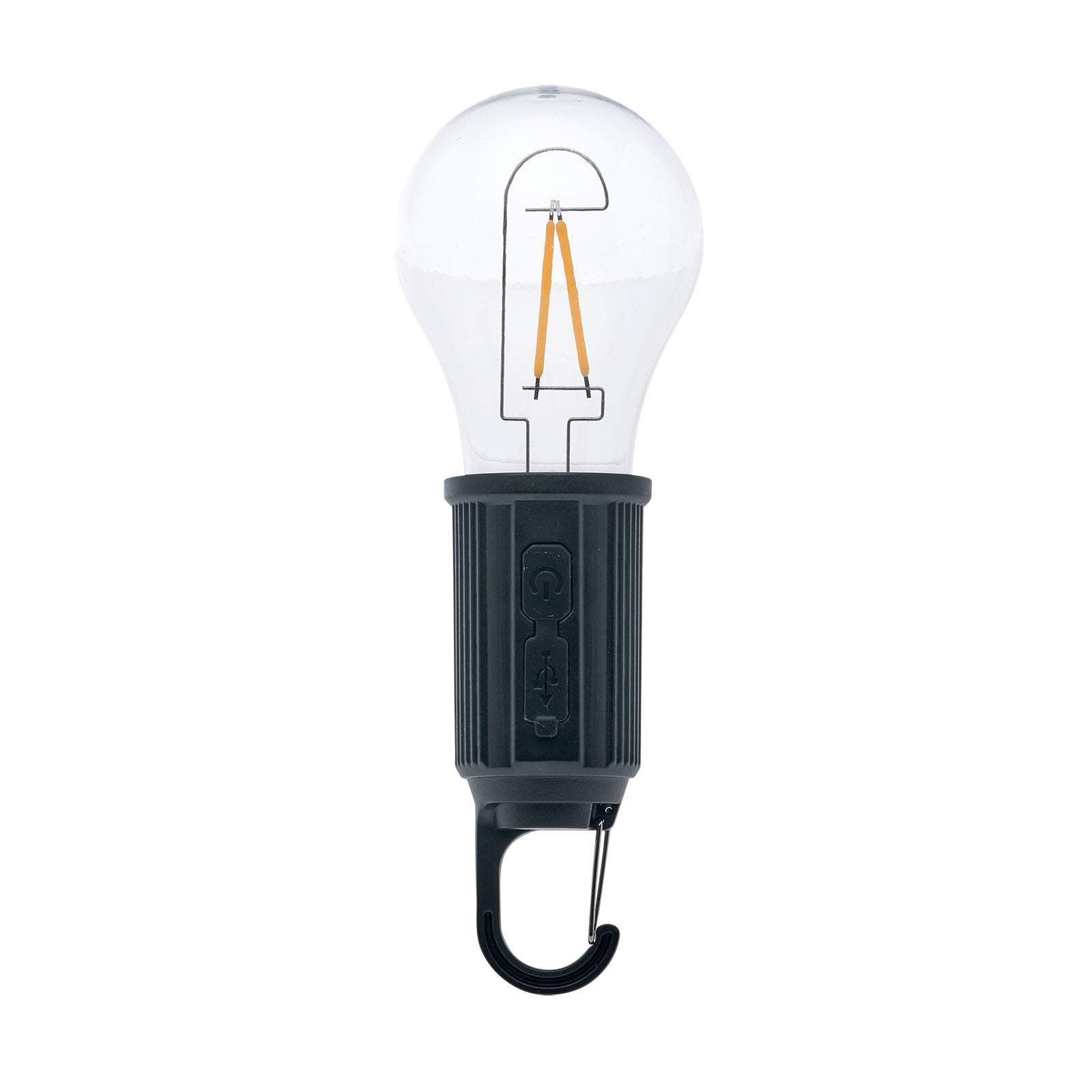LitezAll® Rechargeable Warm White Bulb with Carabiner