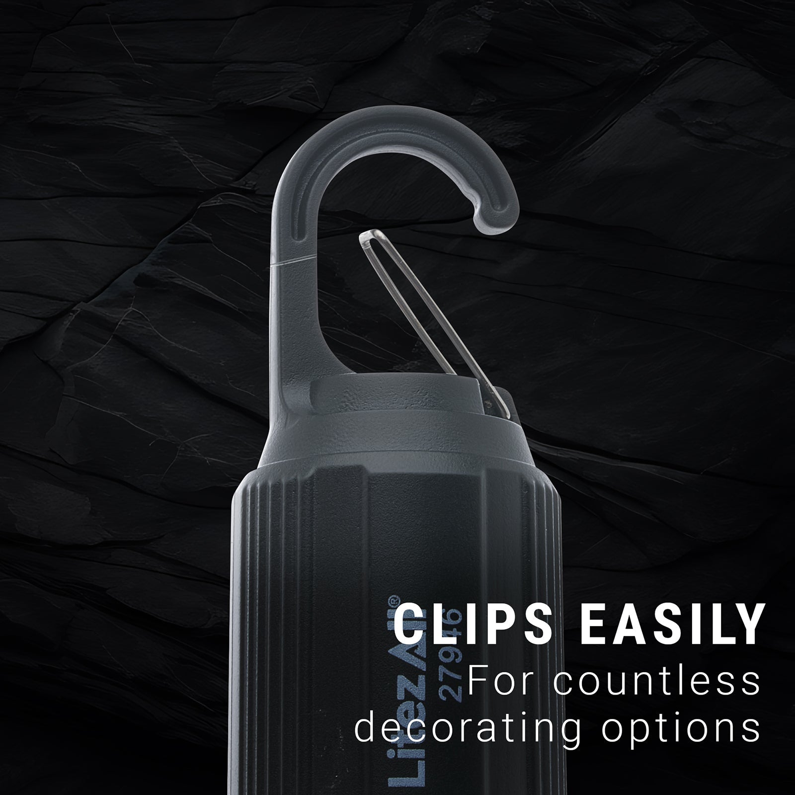 LitezAll® Rechargeable Warm White Bulb with Carabiner - LitezAll - Wireless Lighting Solutions - 4