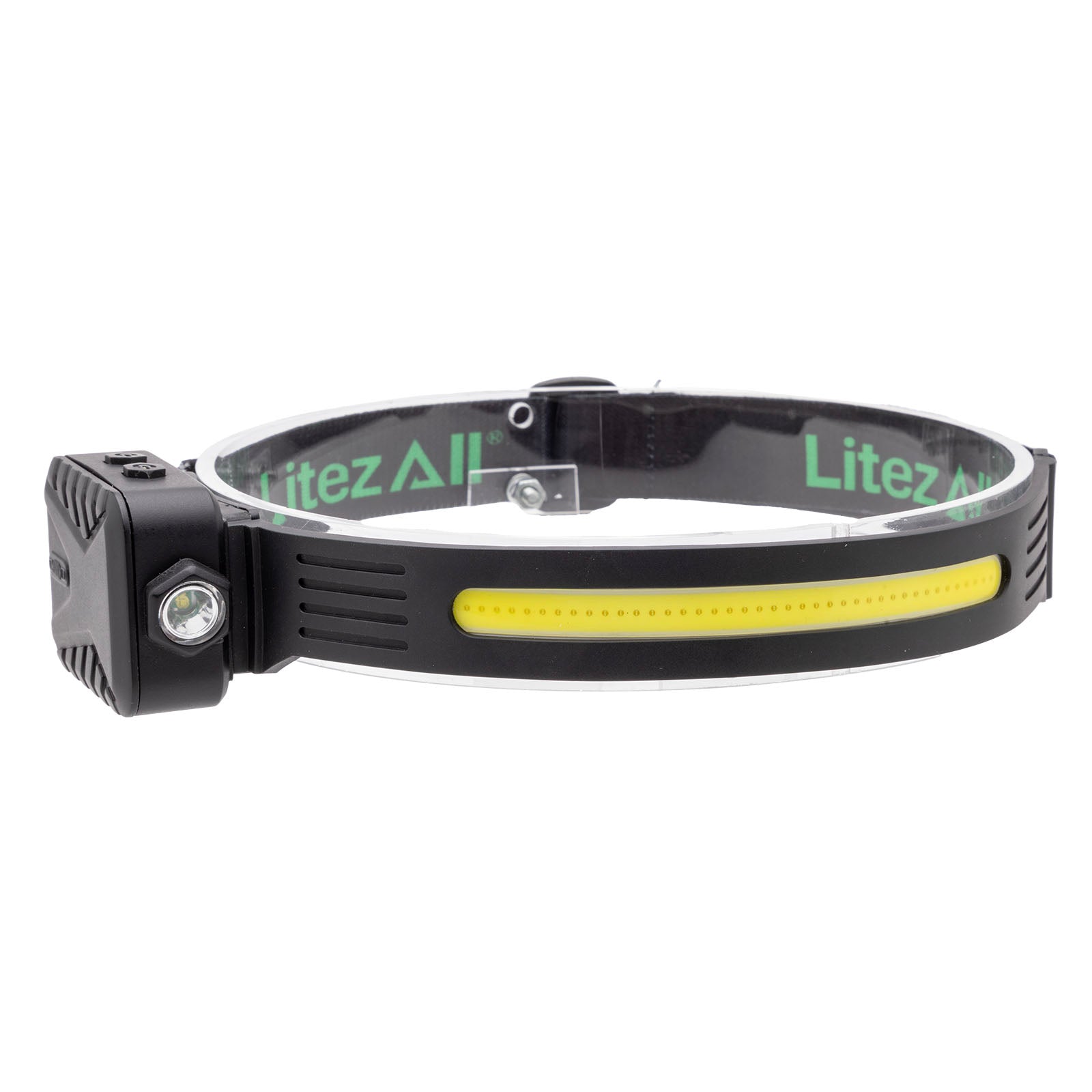 LitezAll® Briteband® Low Profile Silicone Headlamp with Inspection Light
