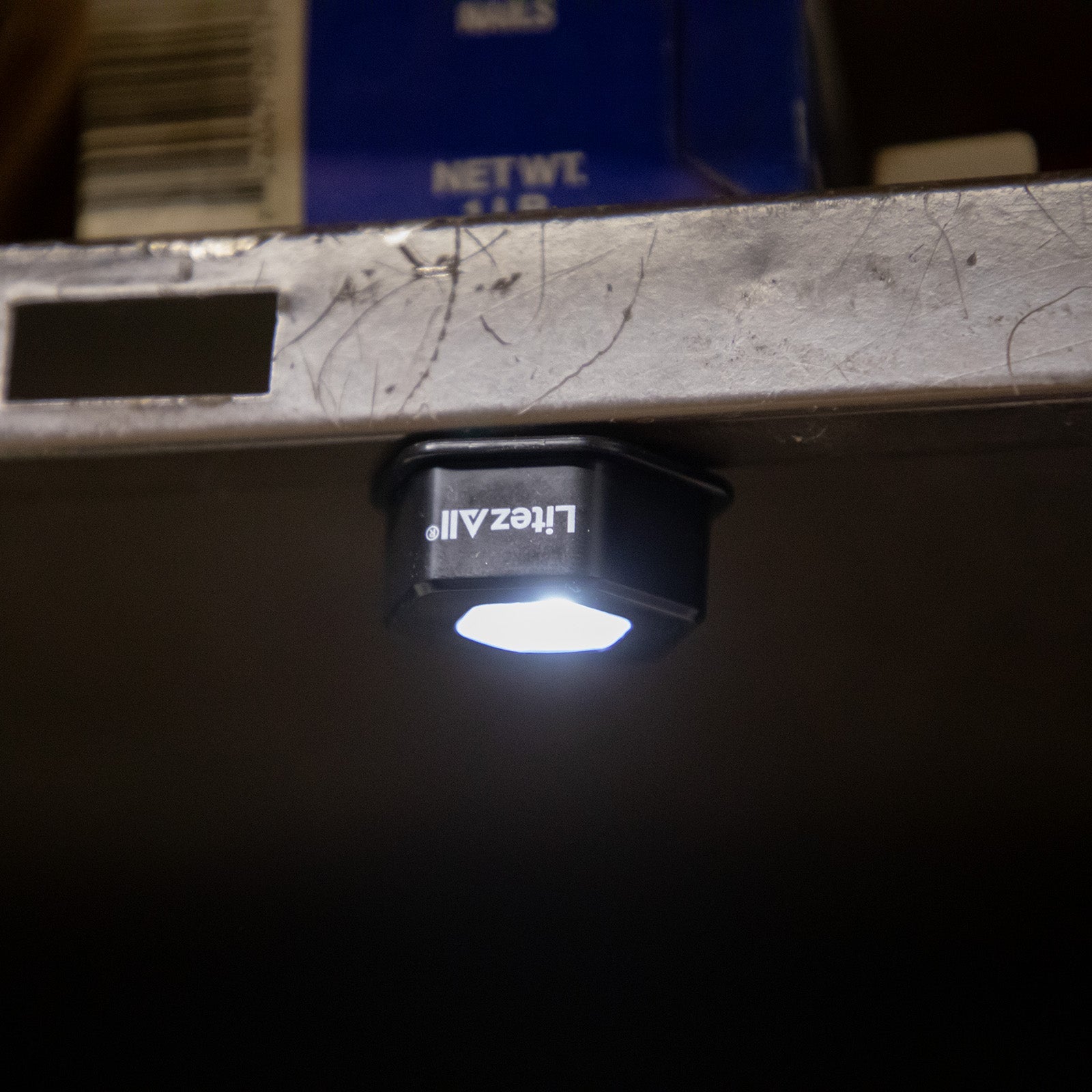 LitezAll® Battery Powered Hexagon Puck Lights 4 Pack