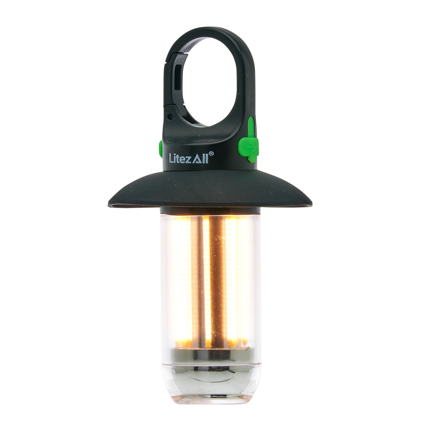 LitezAll® Mini Rechargeable Lantern with Flashlight