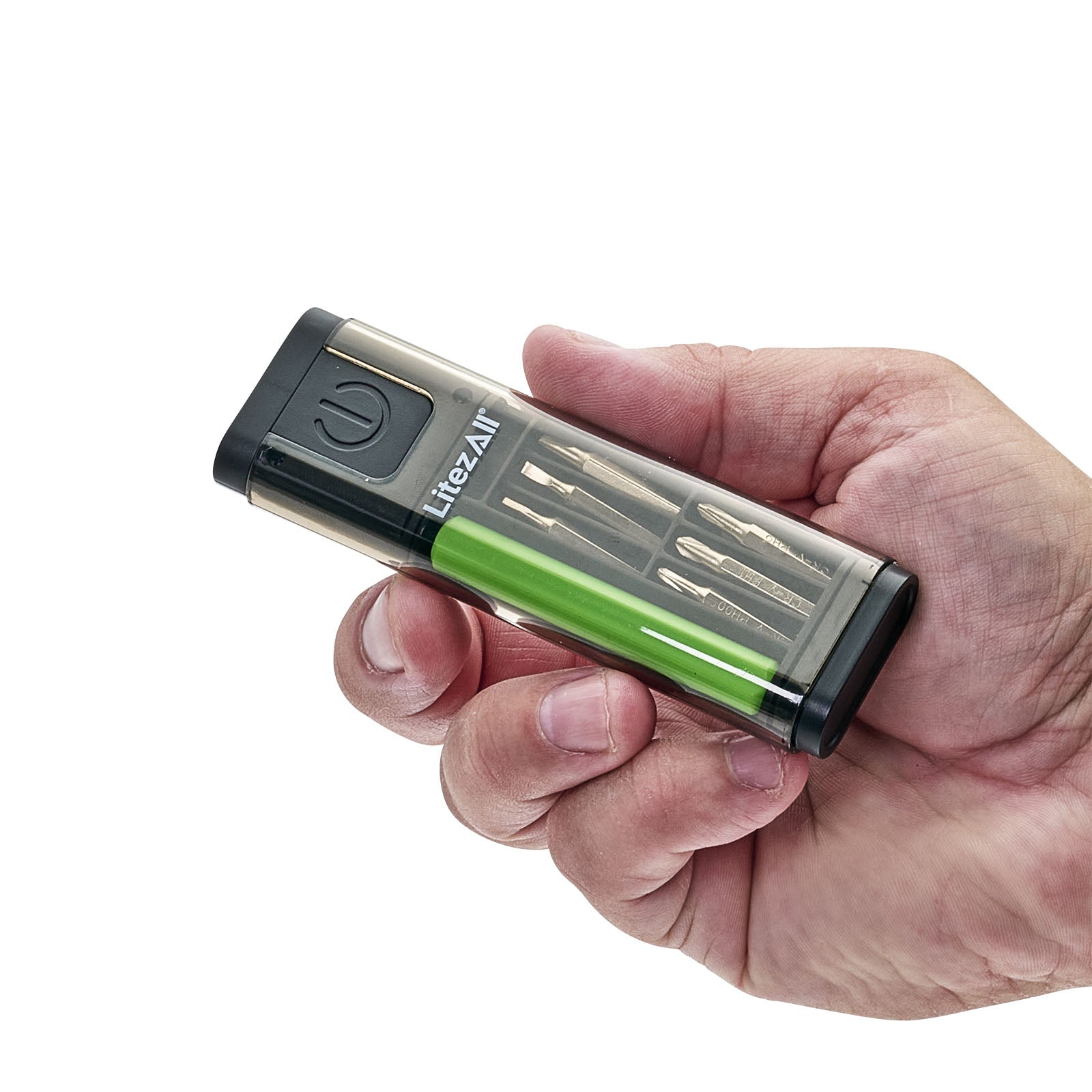 LitezAll® Compact Screwdriver Set with Integrated Flashlight - LitezAll - Work Lights - 12