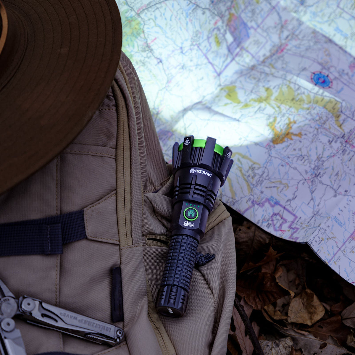 Kodiak® 5,000 Lumen Krusader Rechargeable Tactical Torch