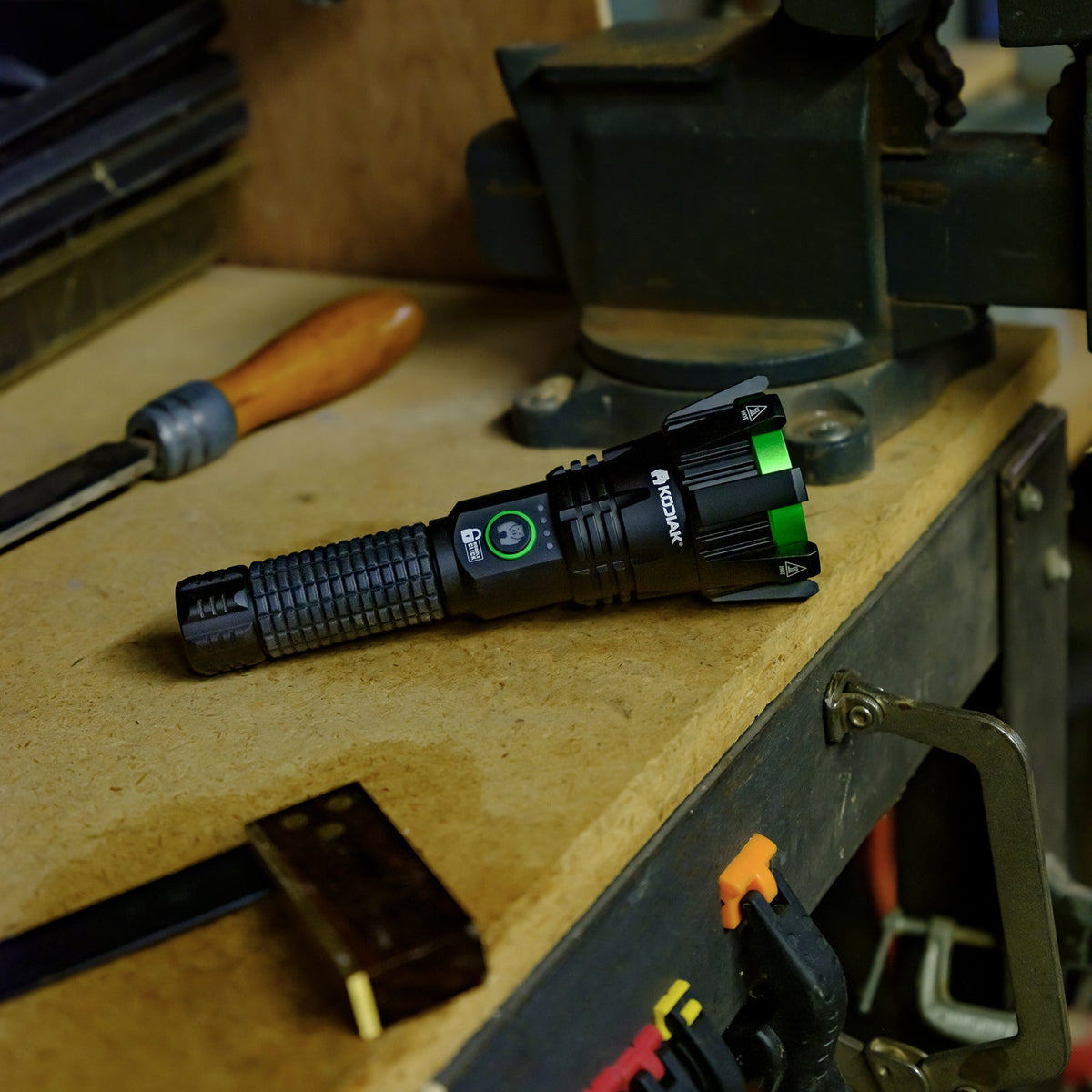 Kodiak® 5,000 Lumen Krusader Rechargeable Tactical Torch