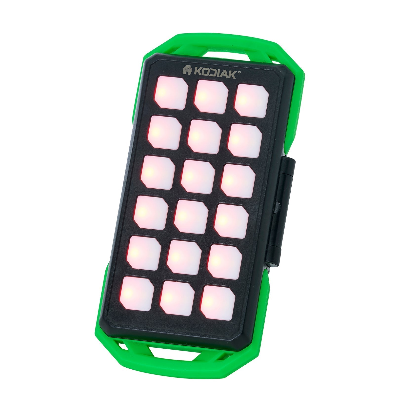 Kodiak® Klutch® 10000 mAh Power Bank with USB or Solar Charging and 1100 Lumen Work Light