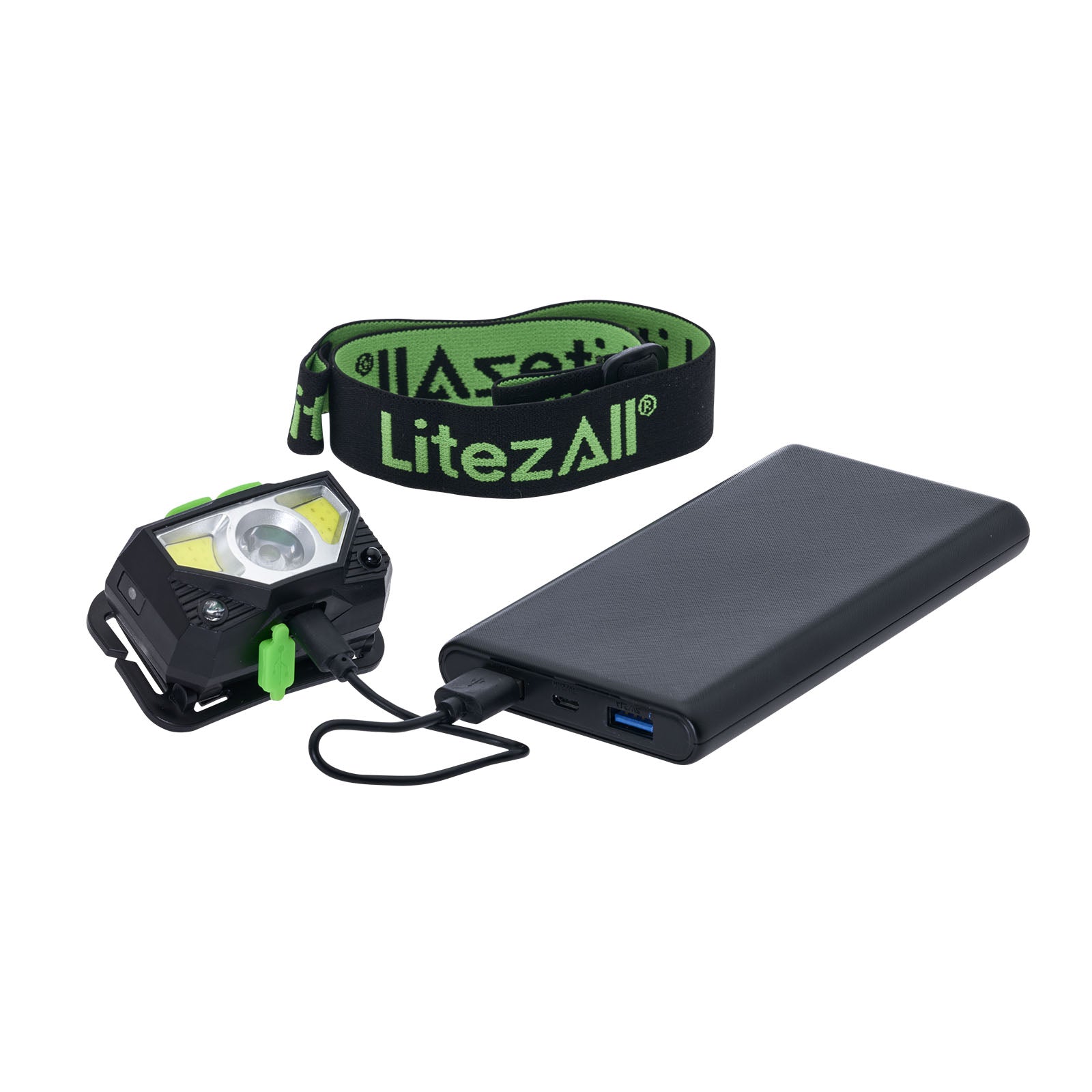 LitezAll® Rechargeable SWYPE® Motion Activated Headlamp