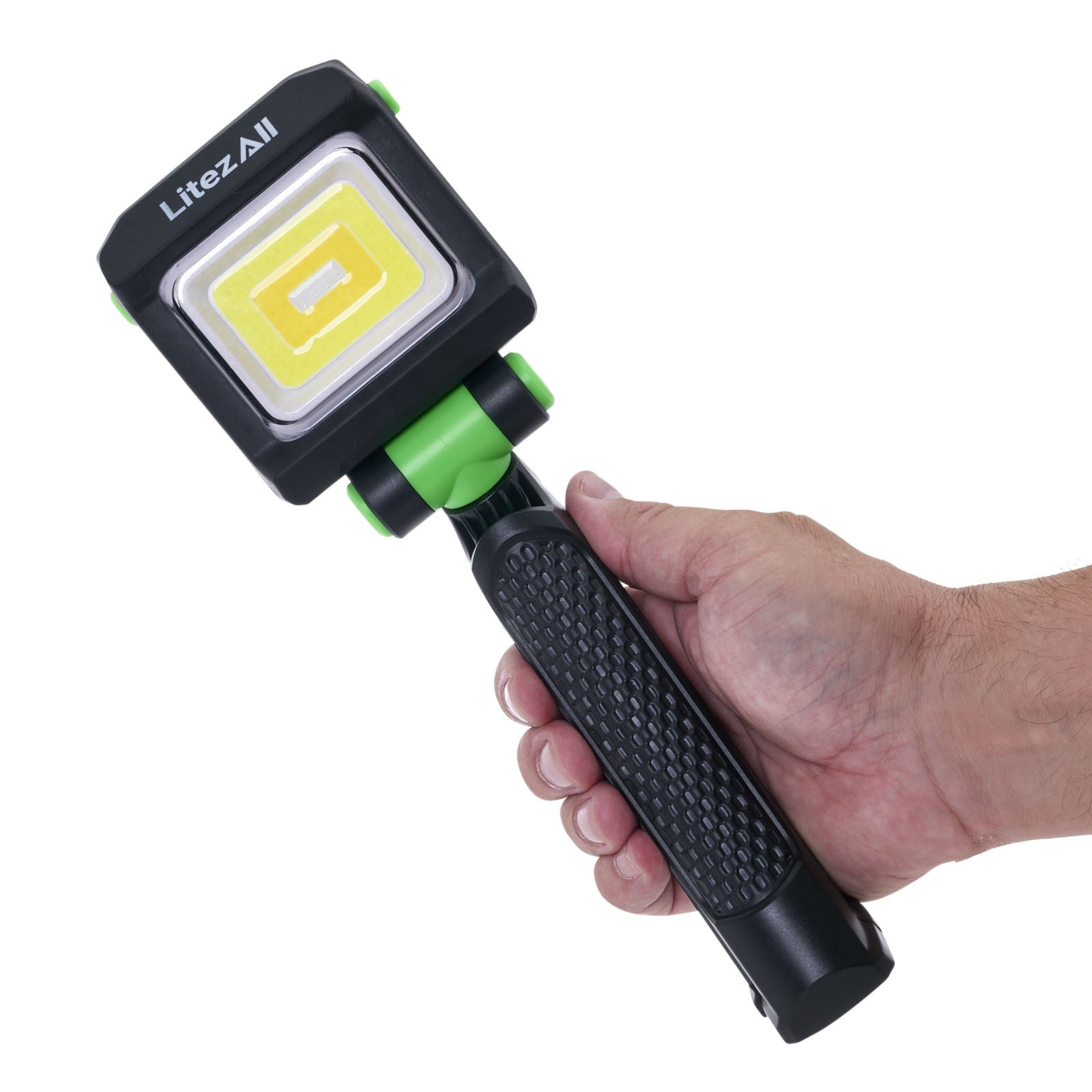 LitezAll® 1900 Lumen Rechargeable Tripod Work Light with UV Light