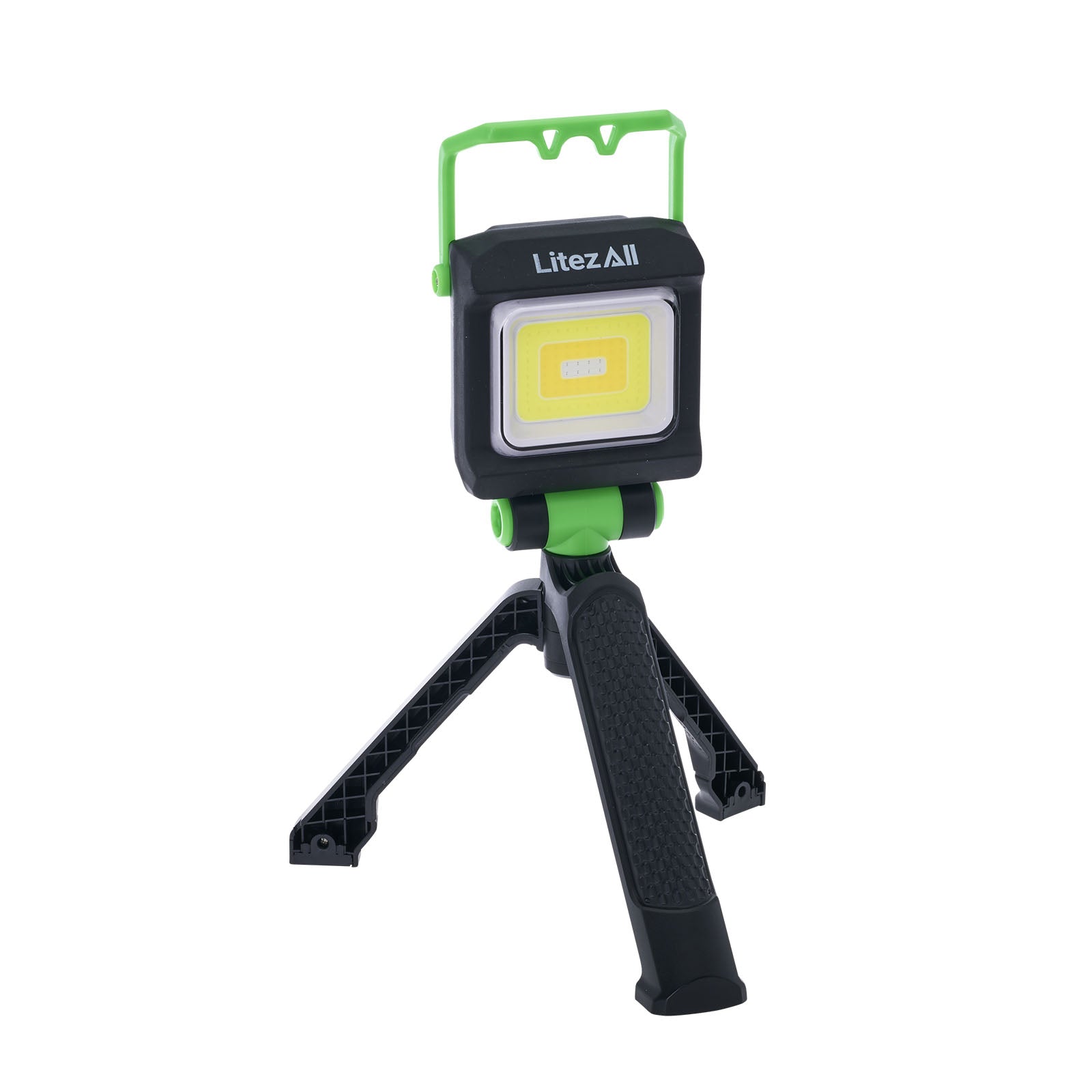 LitezAll® 1900 Lumen Rechargeable Tripod Work Light with UV Light