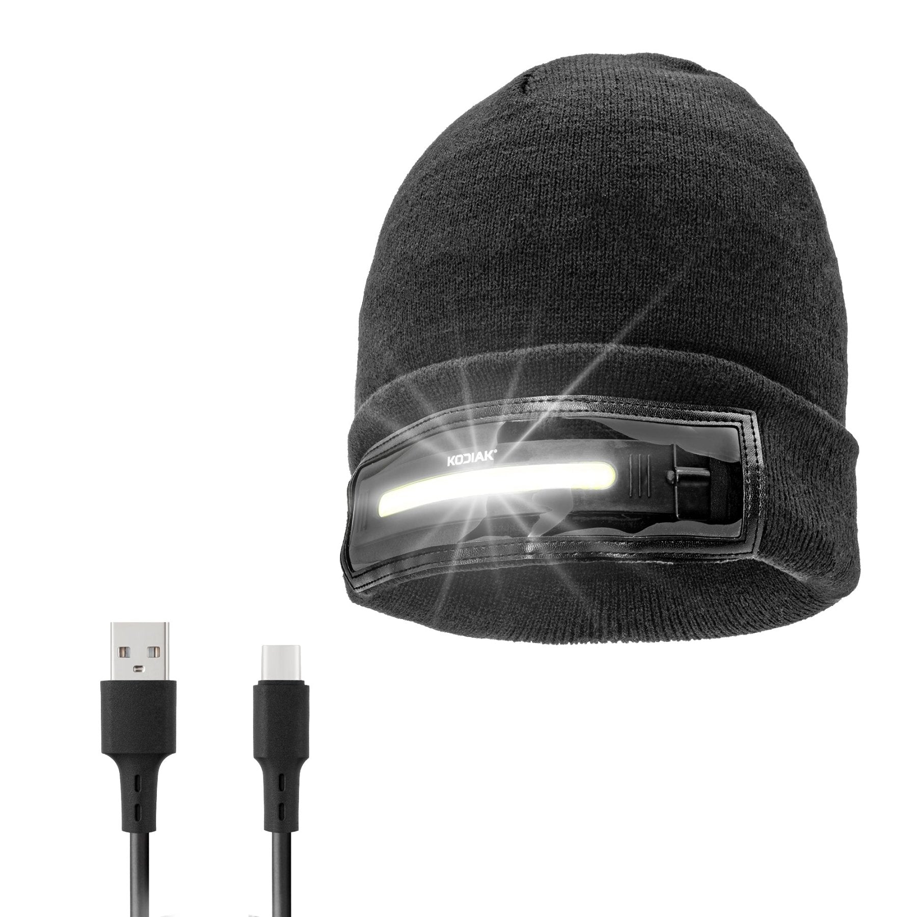 Kodiak® Beanie with Built - in Wide Beam Headlamp - LitezAll - Headlamps - 2