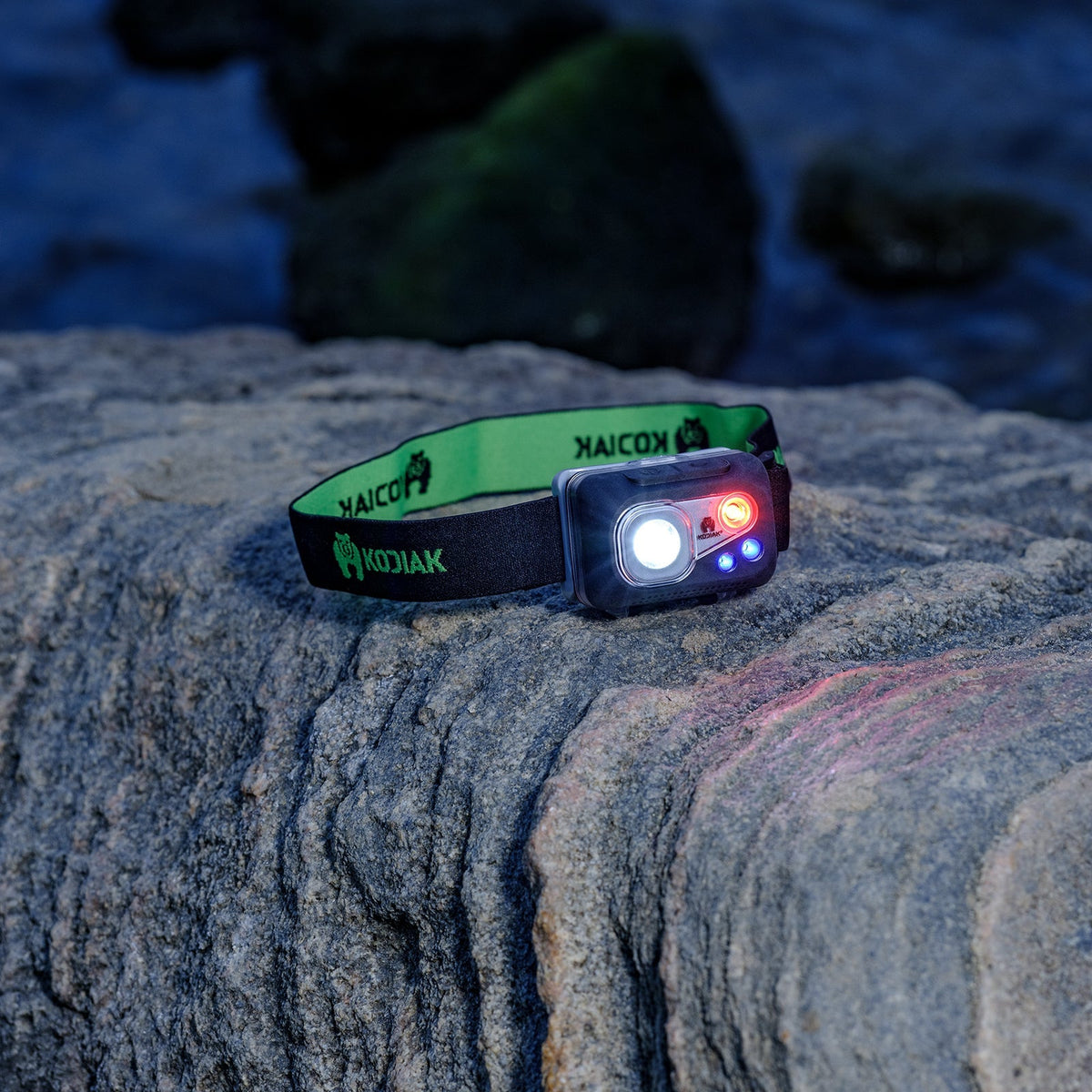 Kodiak® Rechargeable 415 Lumen Nearly Invincible® Waterproof Headlamp