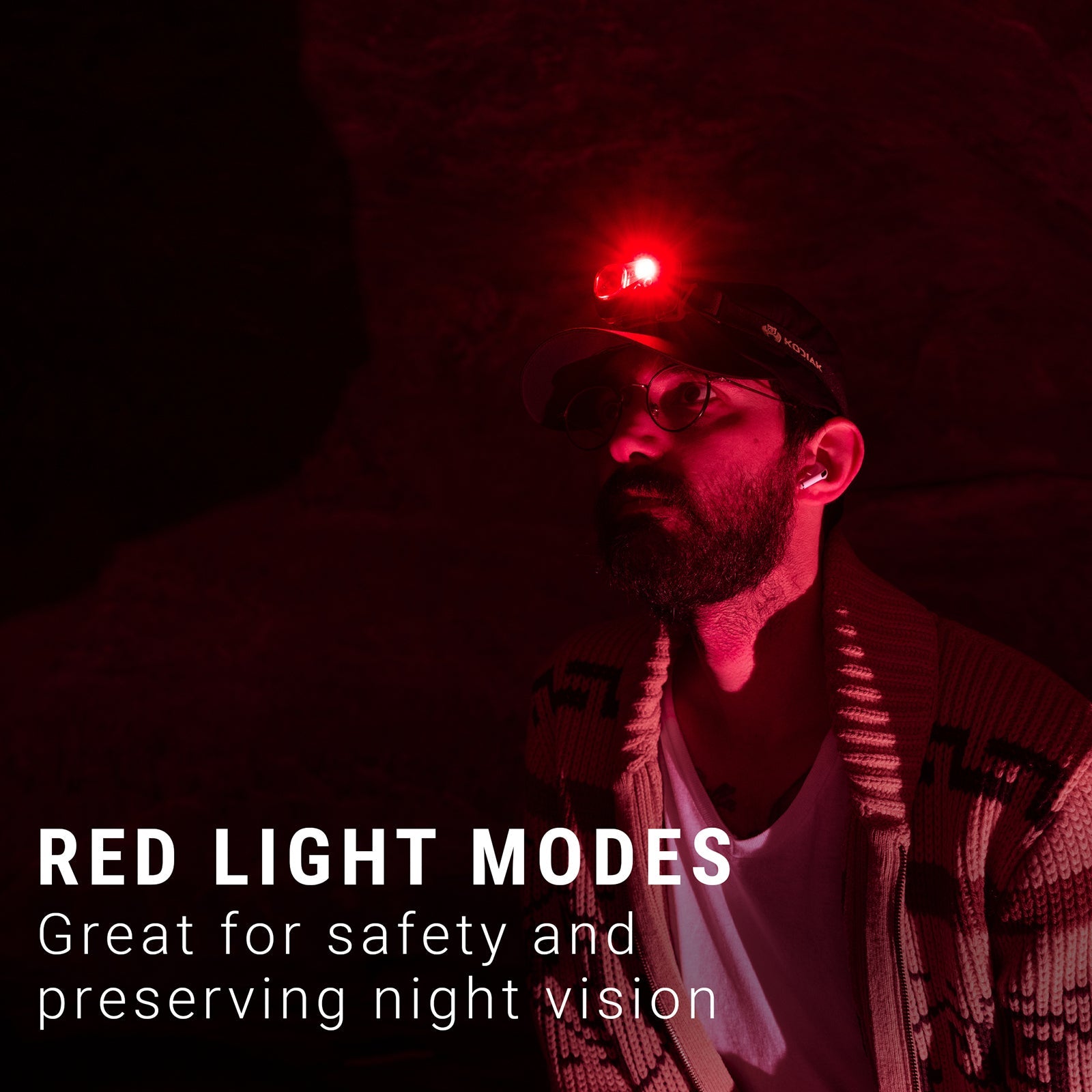 Kodiak® Rechargeable 415 Lumen Nearly Invincible® Waterproof Headlamp - LitezAll - Headlamps - 5