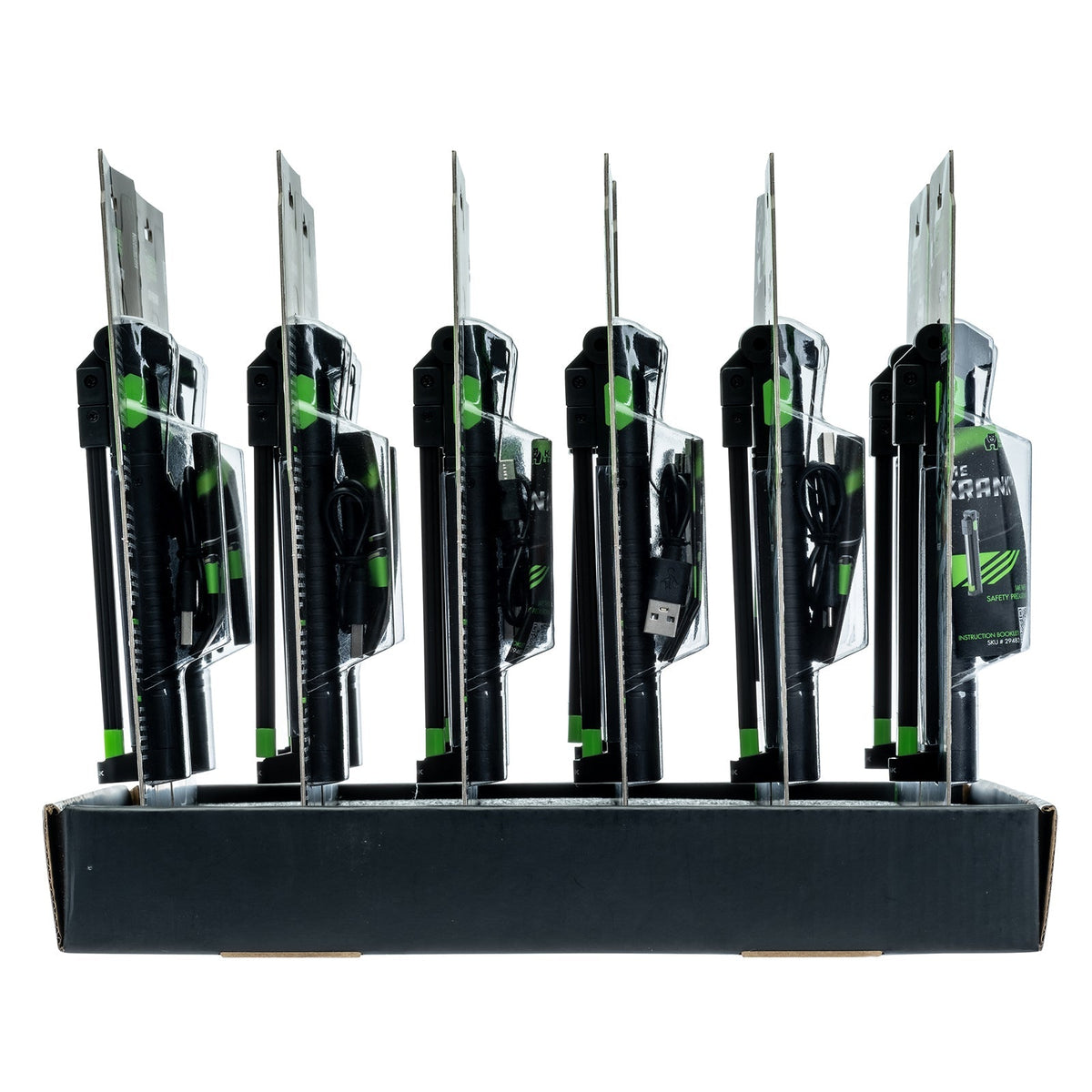Kodiak® 350 Lumen Krank Rechargeable Slim Rotating Work Light