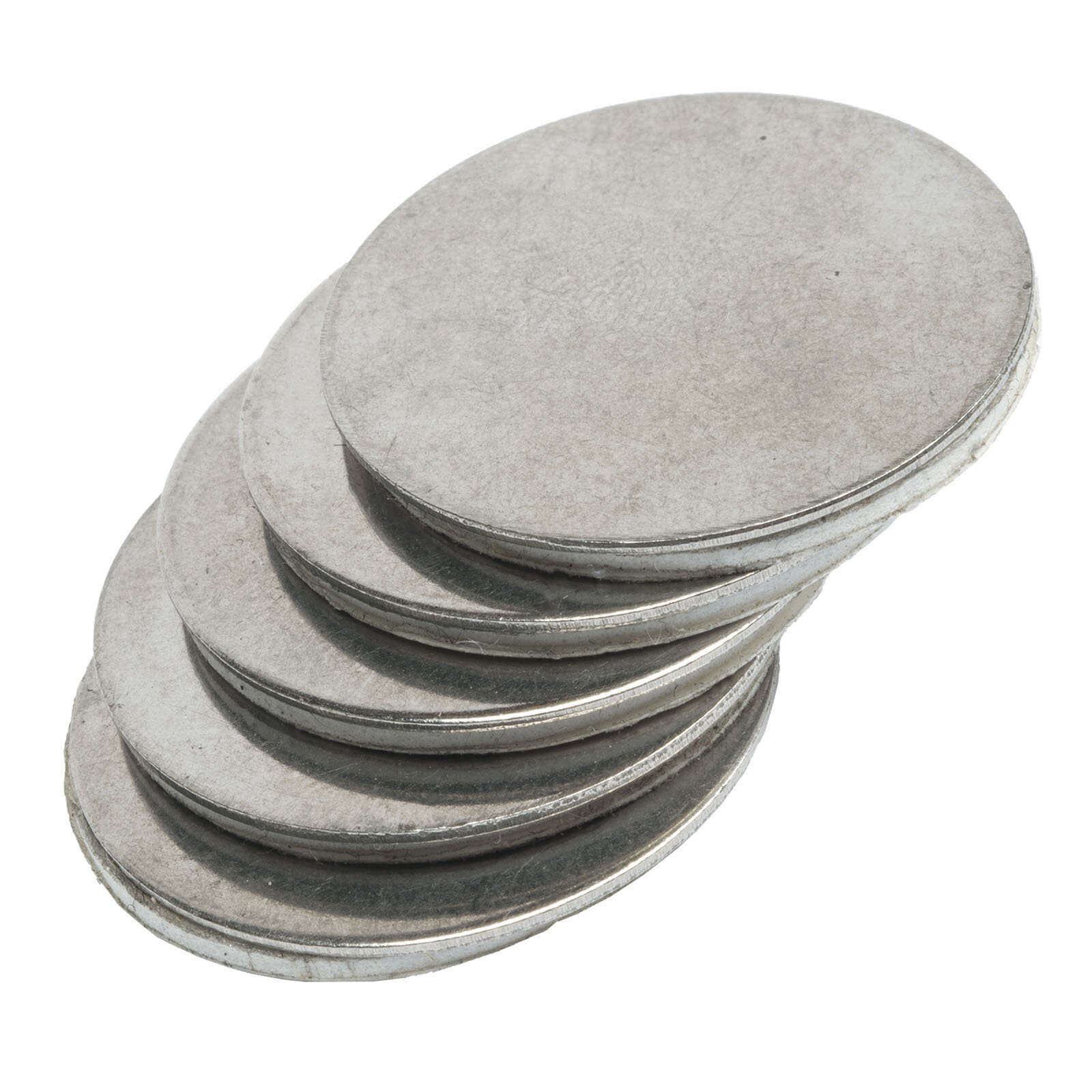 LitezAll Peel and Stick Metal Disc 5 Pack - LitezAll - Wireless Lighting Solutions - 5
