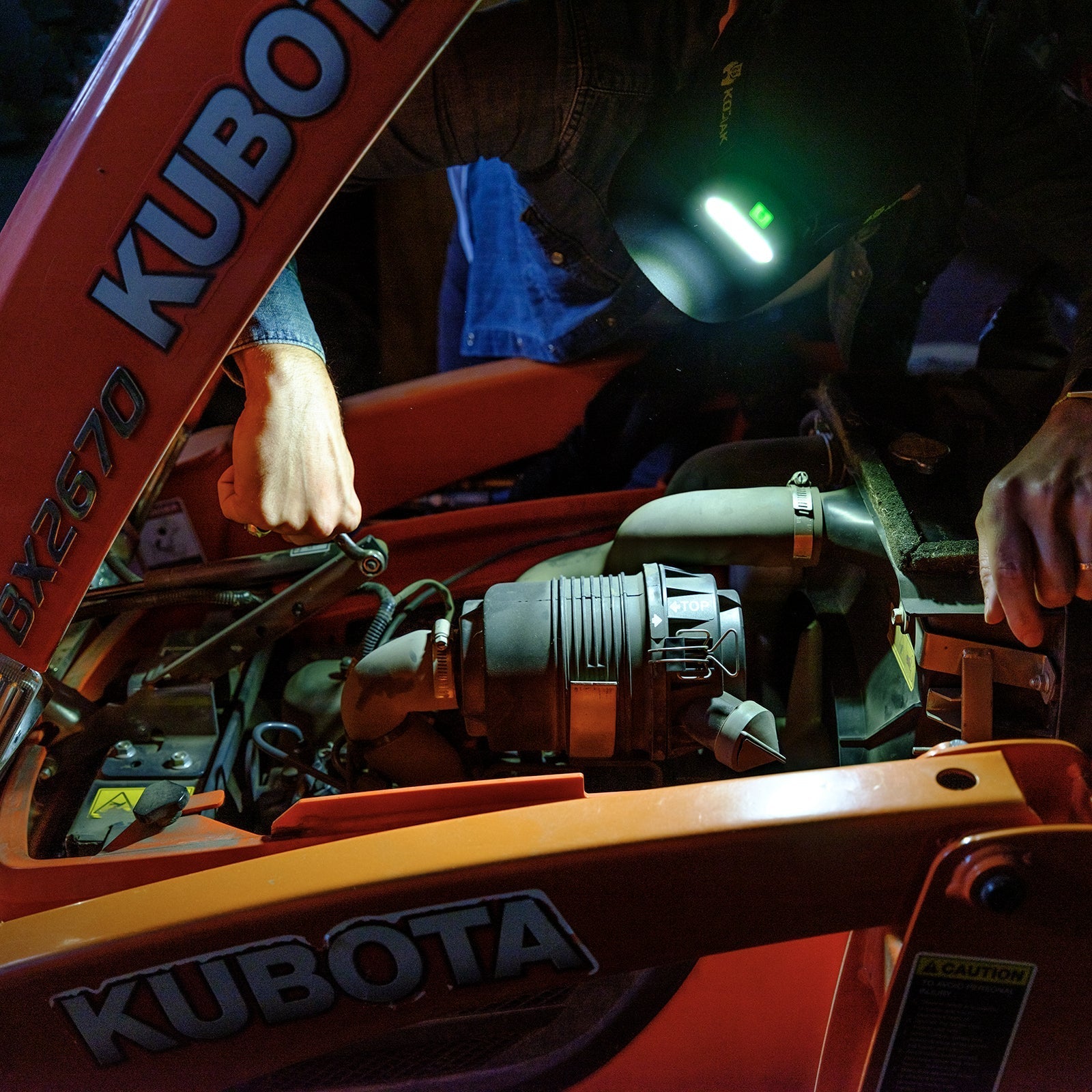 Kodiak® Knight Rechargeable 560 Lumen 5 Mode Headlamp