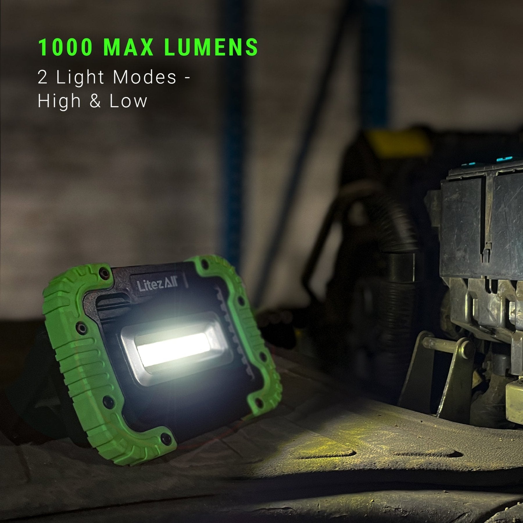 LitezAll® 1000 Lumen Compact Kickstand Work Light - LitezAll - 3