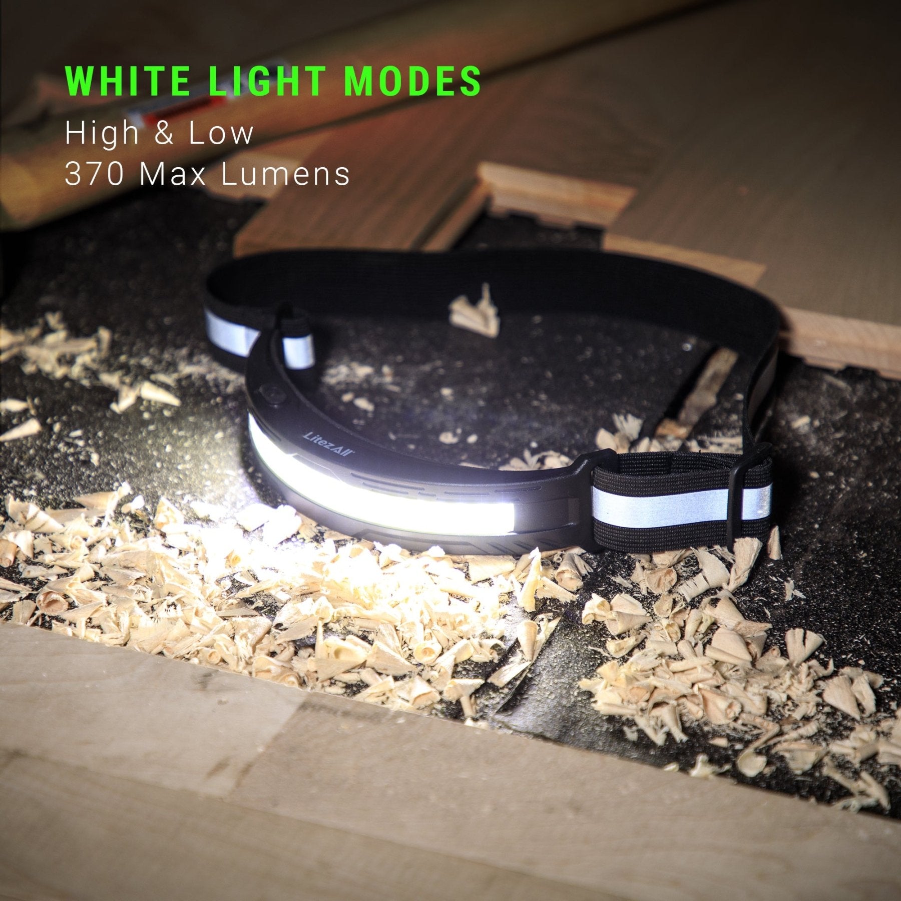 LitezAll® Rechargeable Briteband® Headlamp - LitezAll - Headlamps - 3