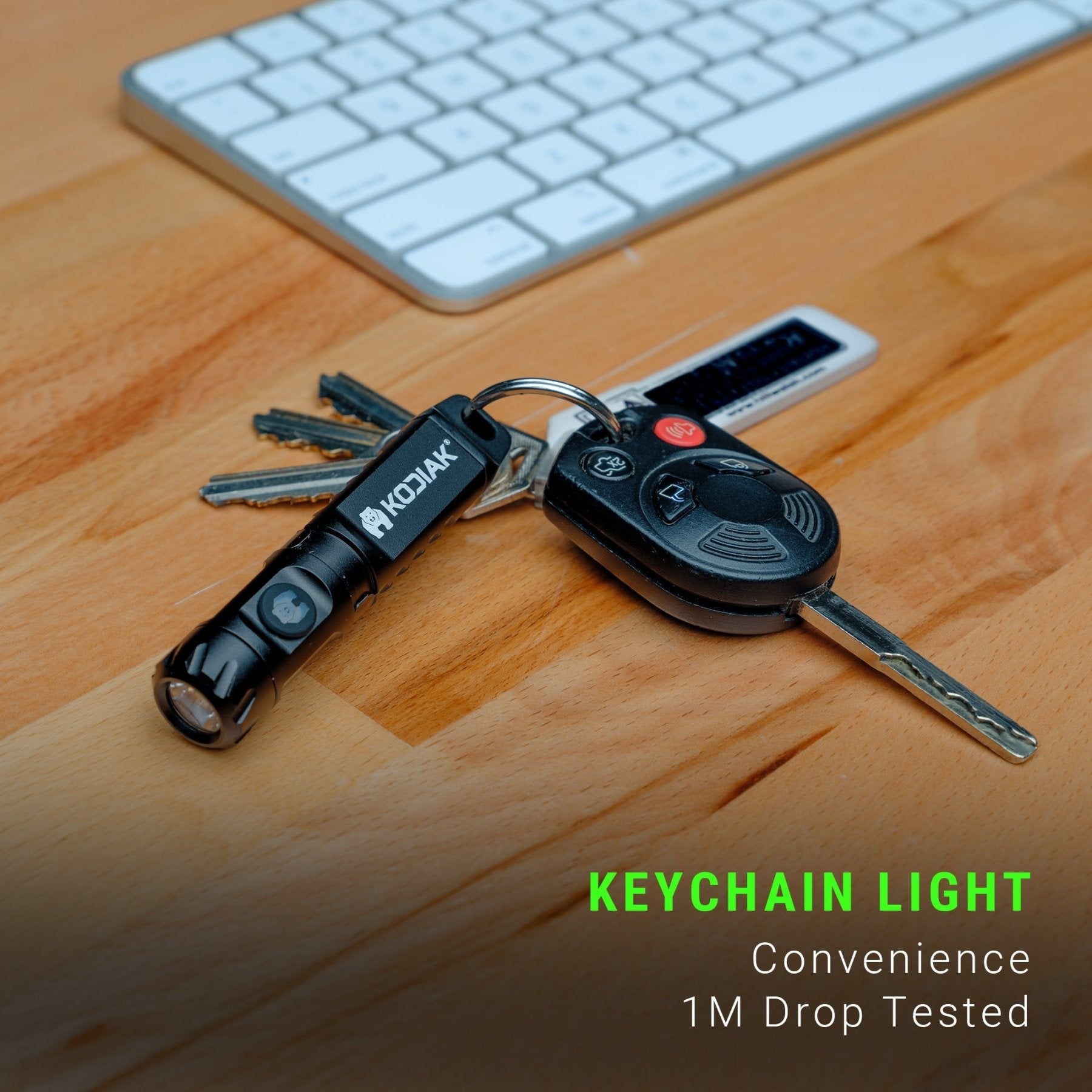 Kodiak® Keychain Flashlight with Clip - LitezAll - Keychain Lights - 5
