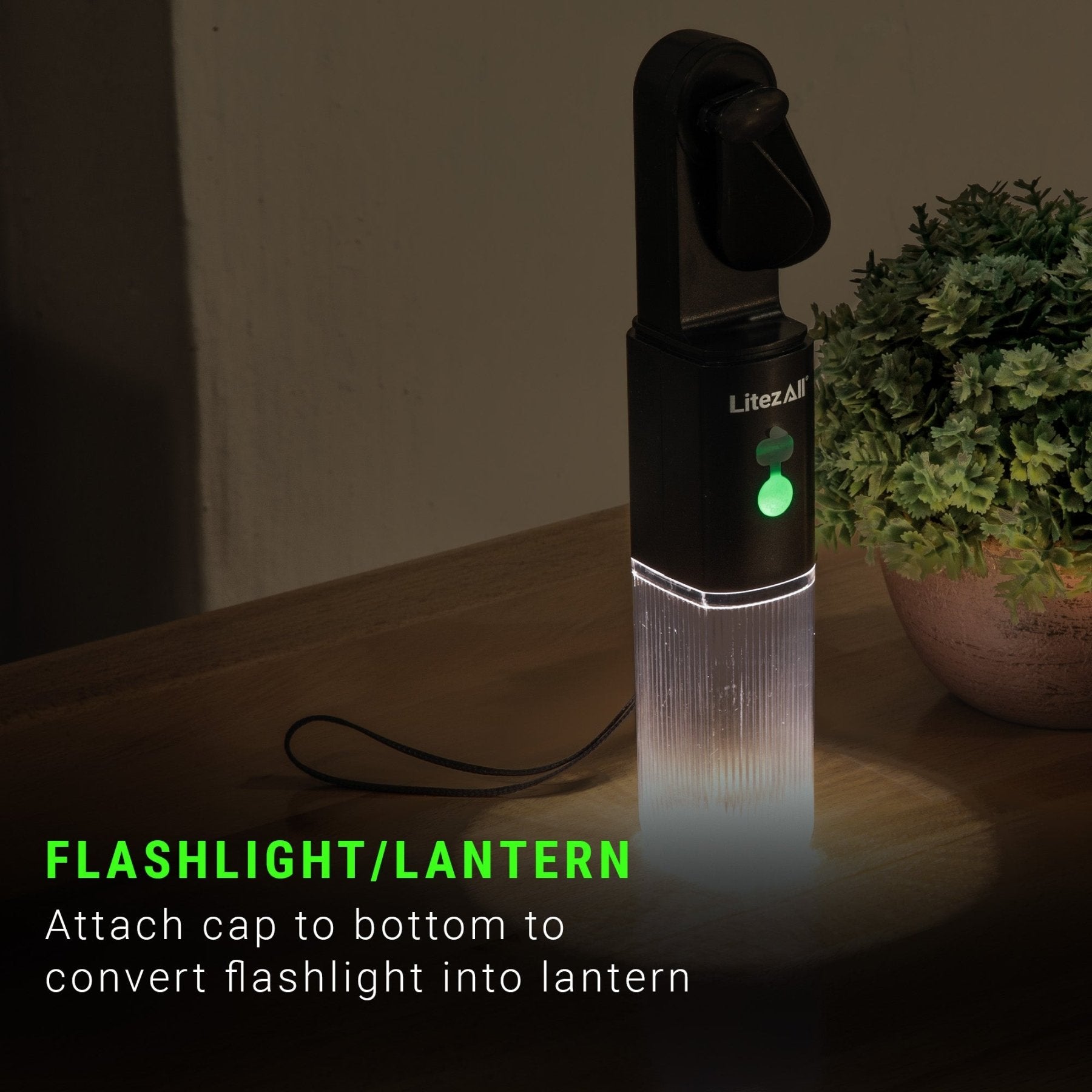 LitezAll® Rechargeable Pocket Fan with Flashlight - LitezAll - Work Lights - 3