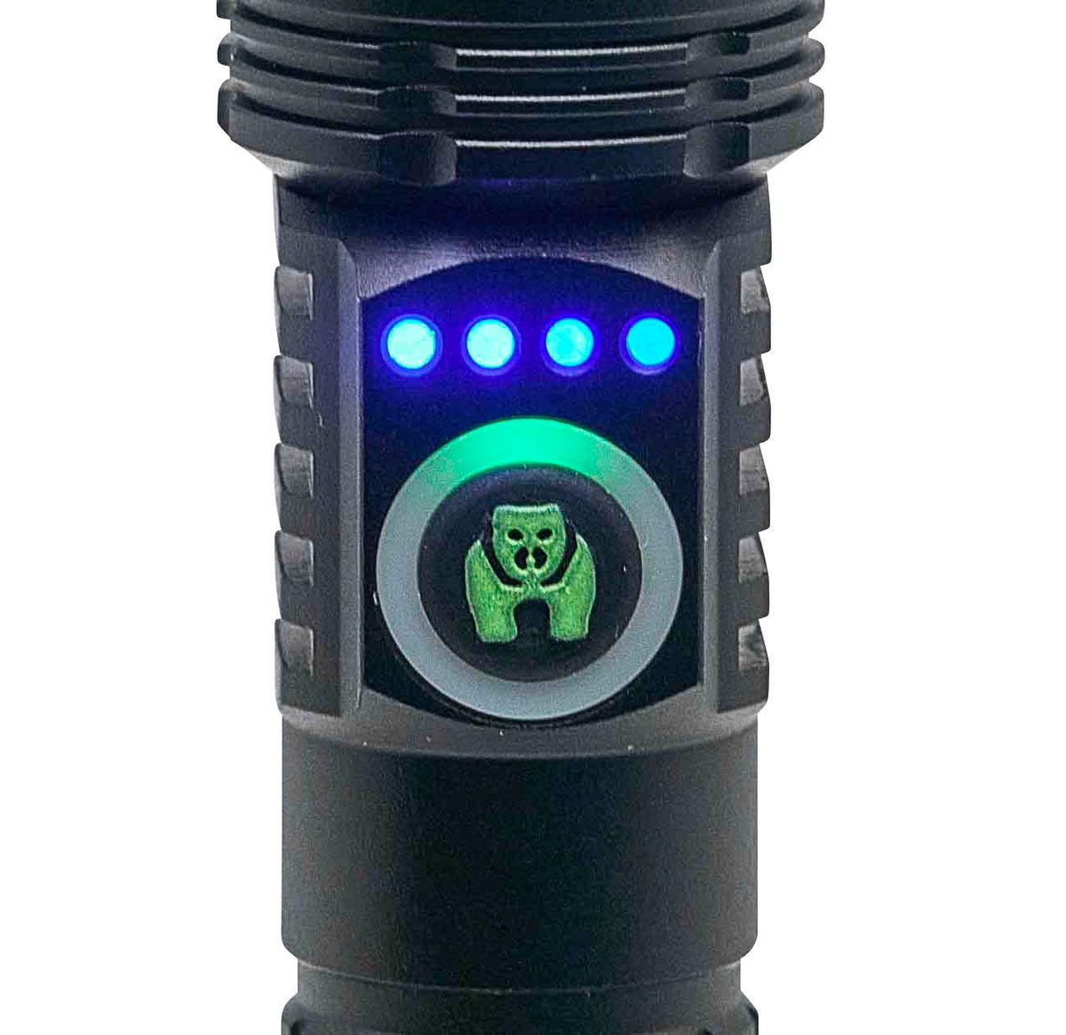 Kodiak® 2000 Lumen Rechargeable Tactical Flashlight with Magnetic Charging