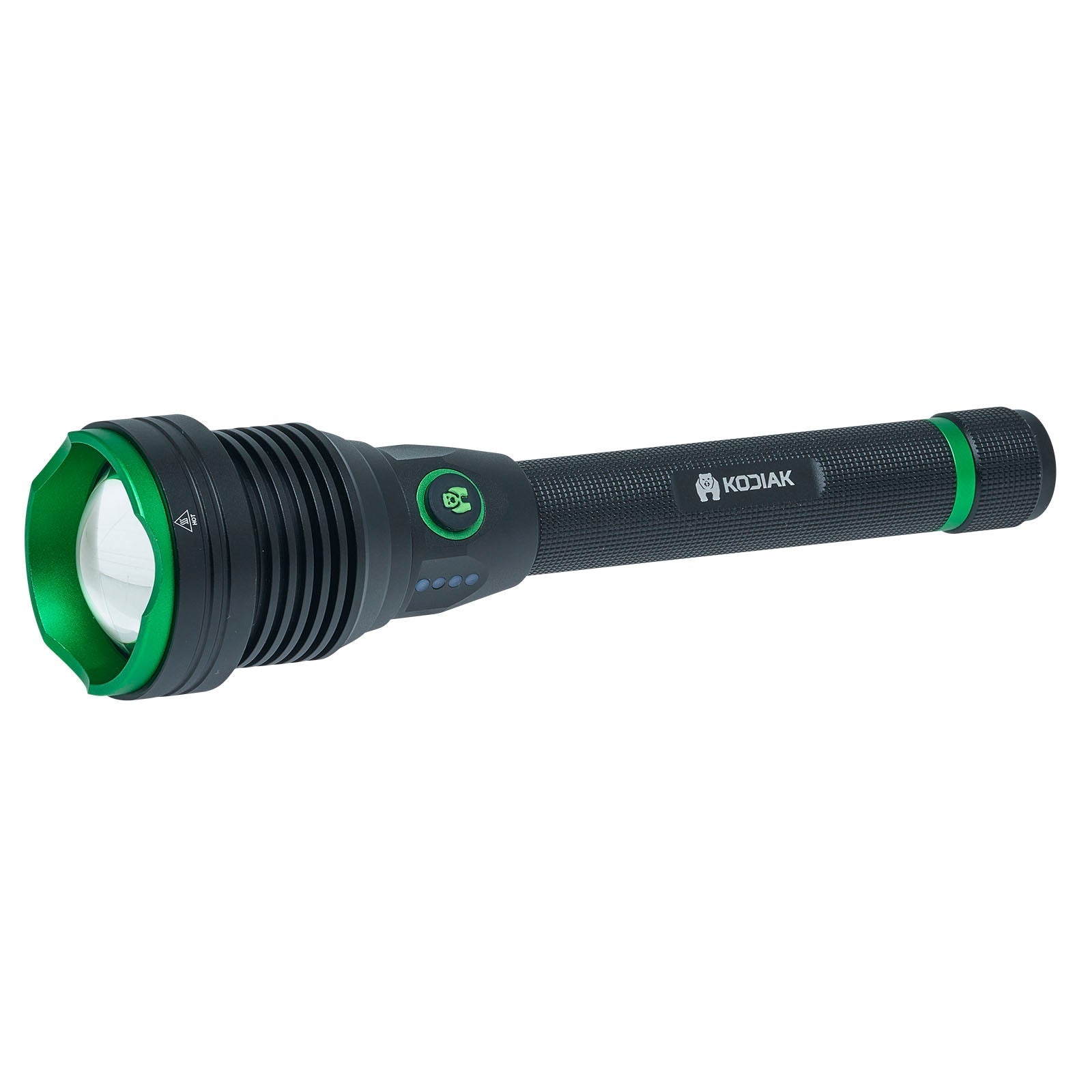 Kodiak® Kraken® Rechargeable 6000 Lumen Tactical Grade Flashlight with Power Bank