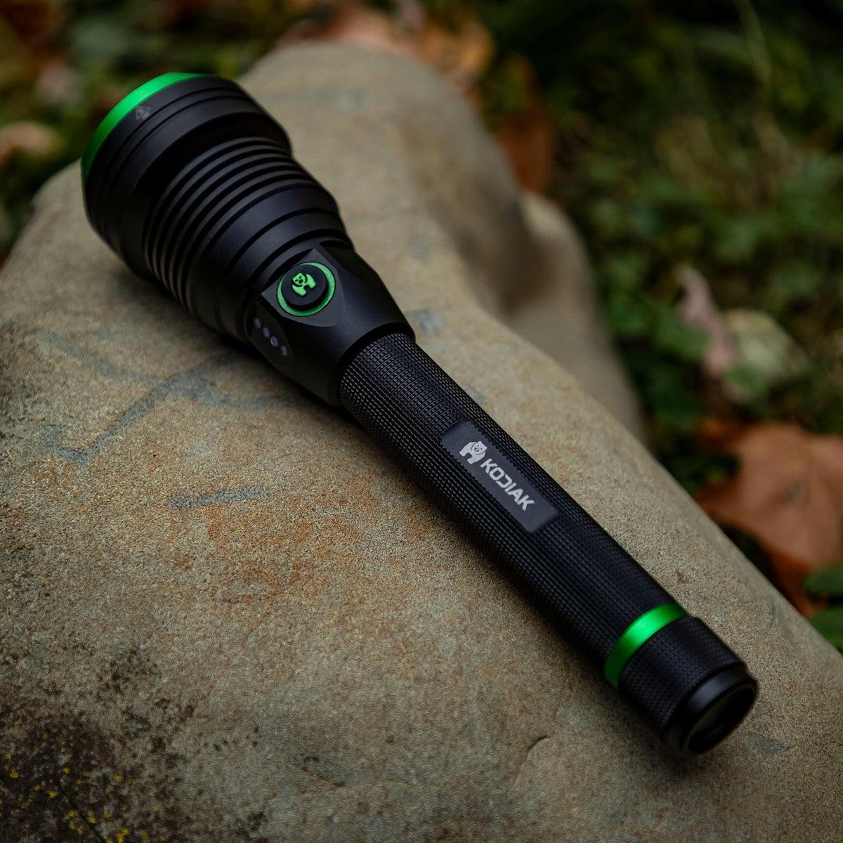 Kodiak® Kraken® Rechargeable 6000 Lumen Tactical Grade Flashlight with Power Bank