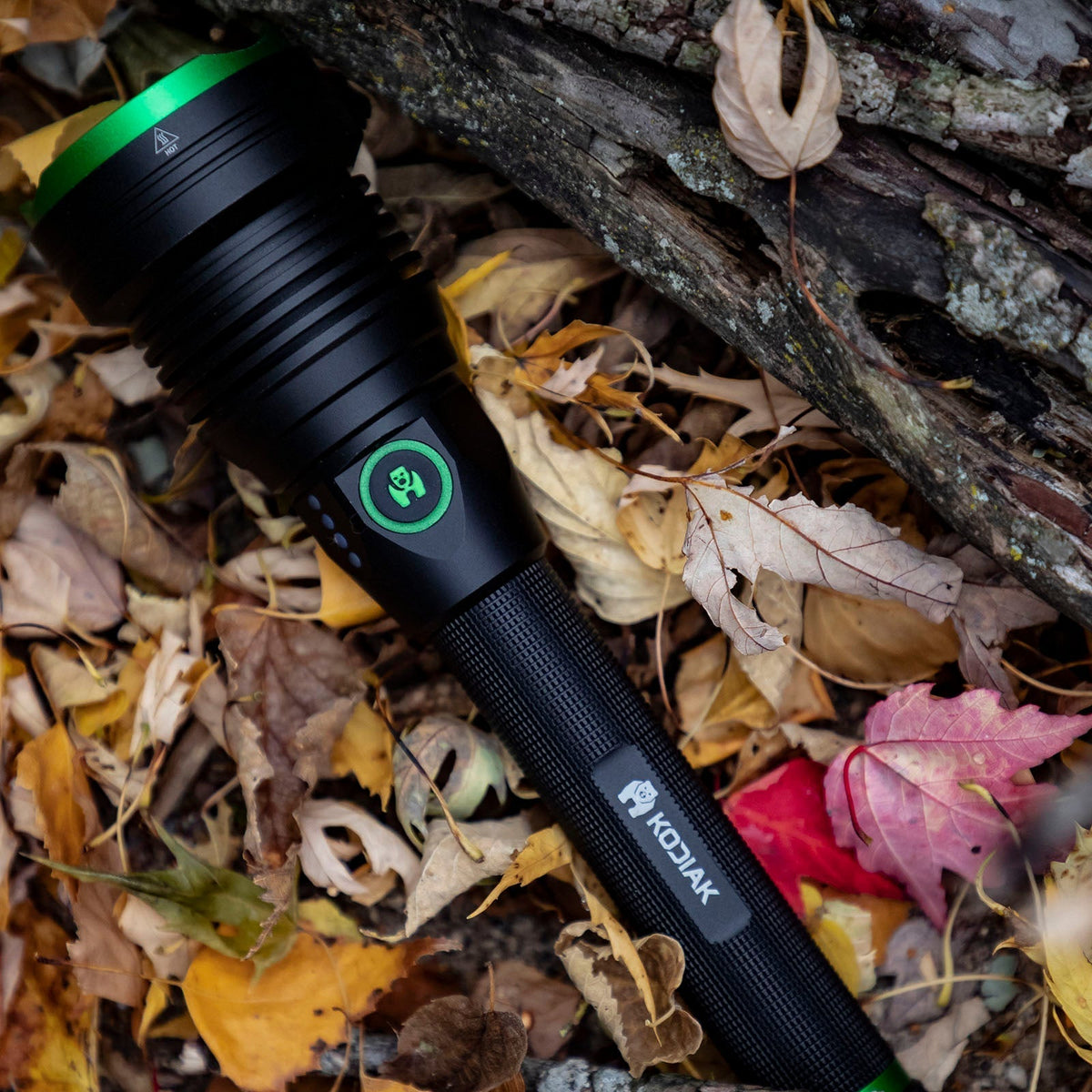 Kodiak® Kraken® Rechargeable 6000 Lumen Tactical Grade Flashlight with Power Bank